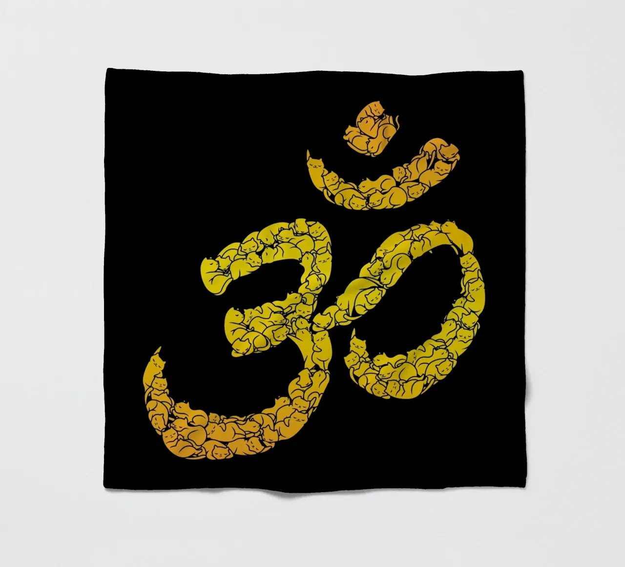 Om Cat coperta in pile da Tobe Fonseca