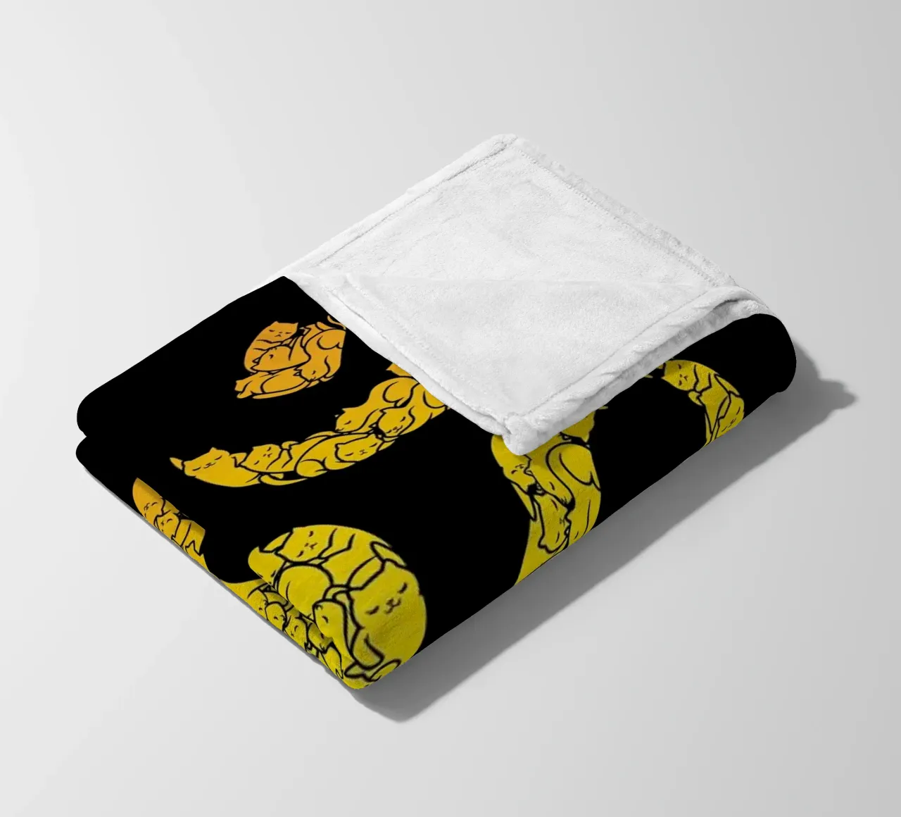 Om Cat coperta in pile da Tobe Fonseca