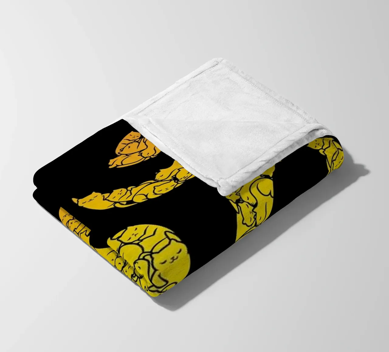 Om Cat coperta in pile da Tobe Fonseca