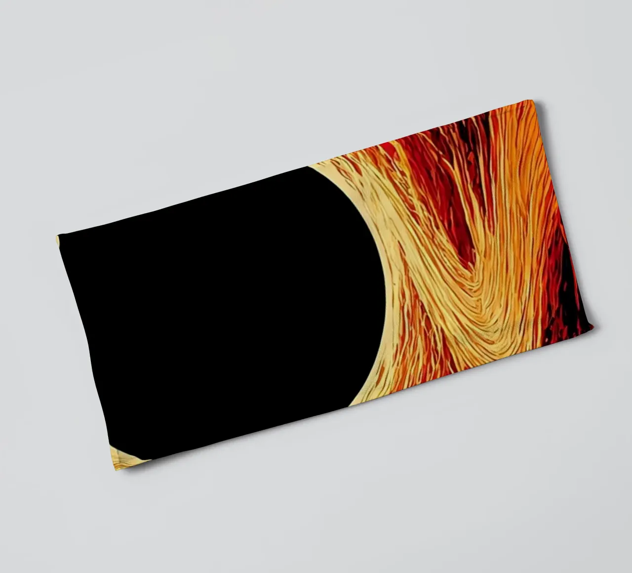 Verso il buco nero - Pop Art asciugamano da bagno da ColorCrash Gallery
