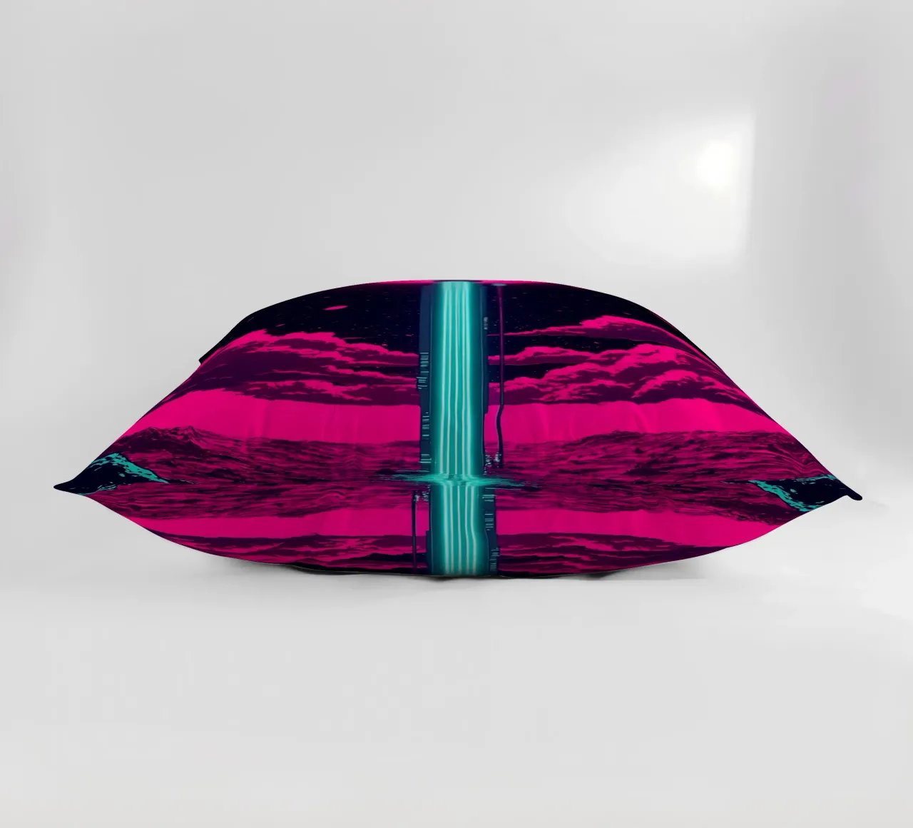 Ascensore spaziale - Pop Art cuscino da ColorCrash Gallery