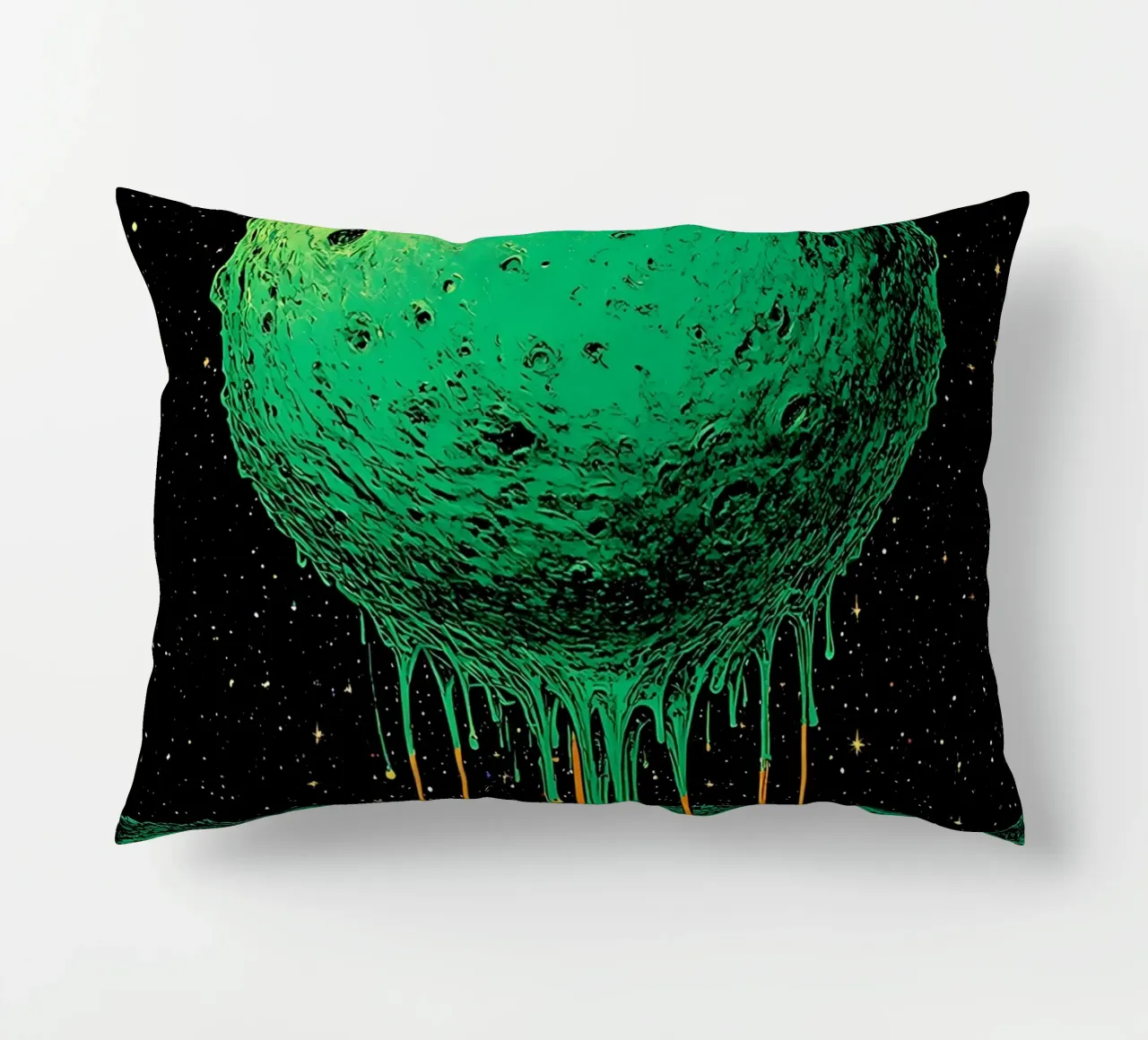 Planet Dripping - Pop Art cuscino da ColorCrash Gallery