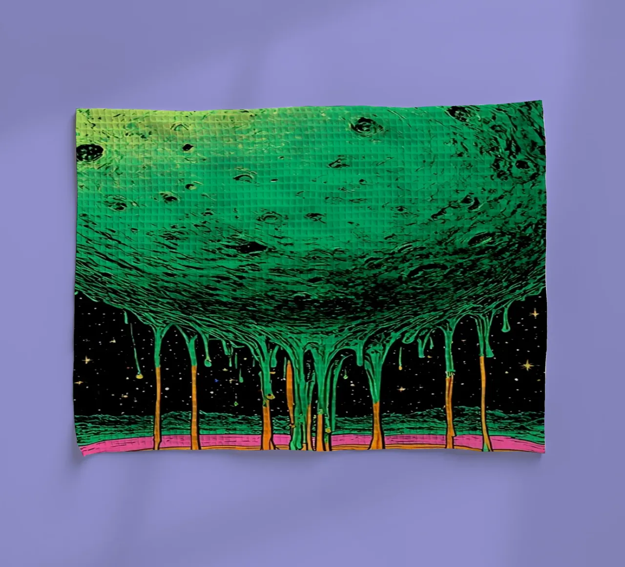 Planet Dripping - Pop Art canovaccio da cucina da ColorCrash Gallery