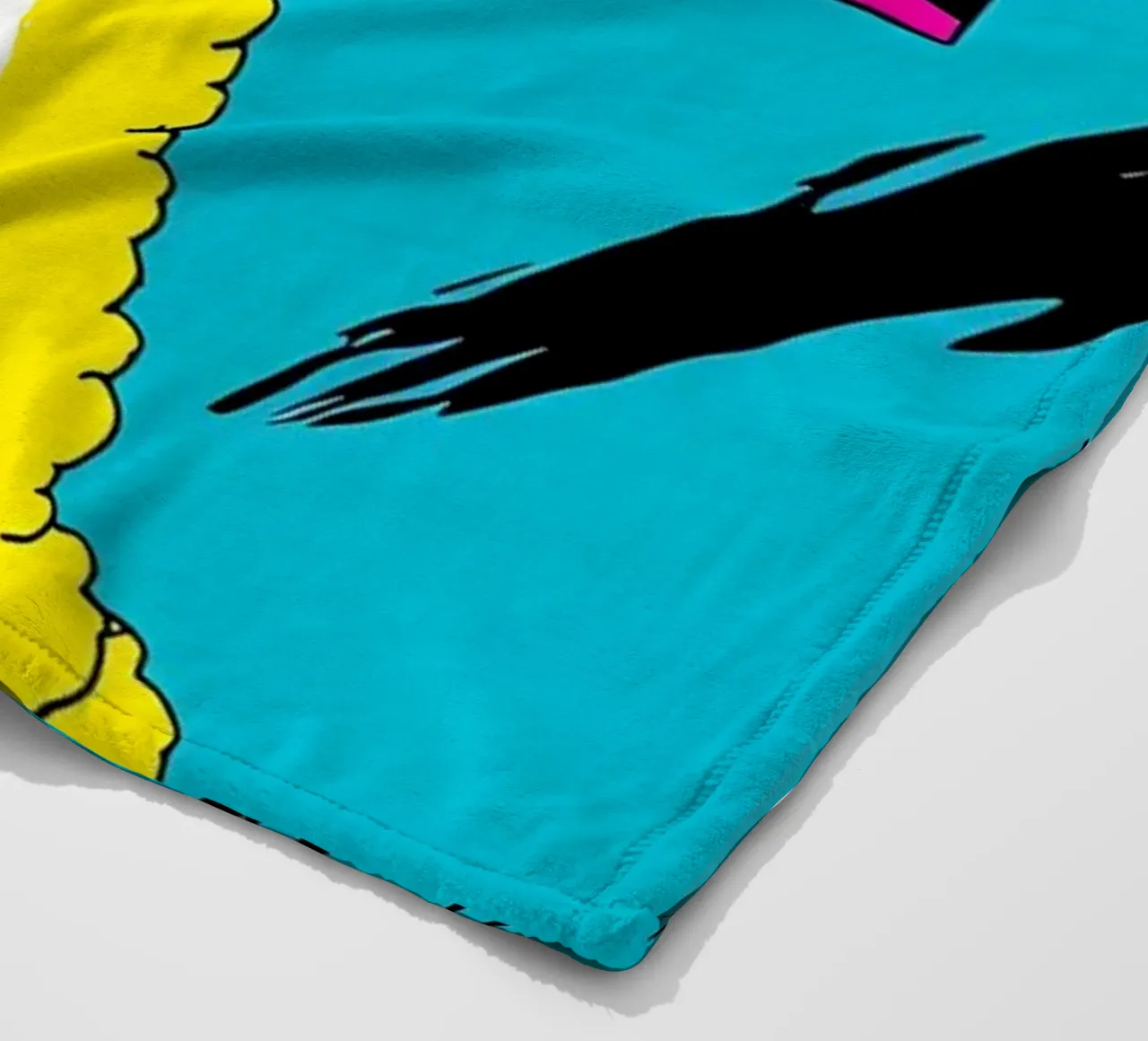 Lancering spaceshuttle - Pop Art fleecedeken van ColorCrash Gallery