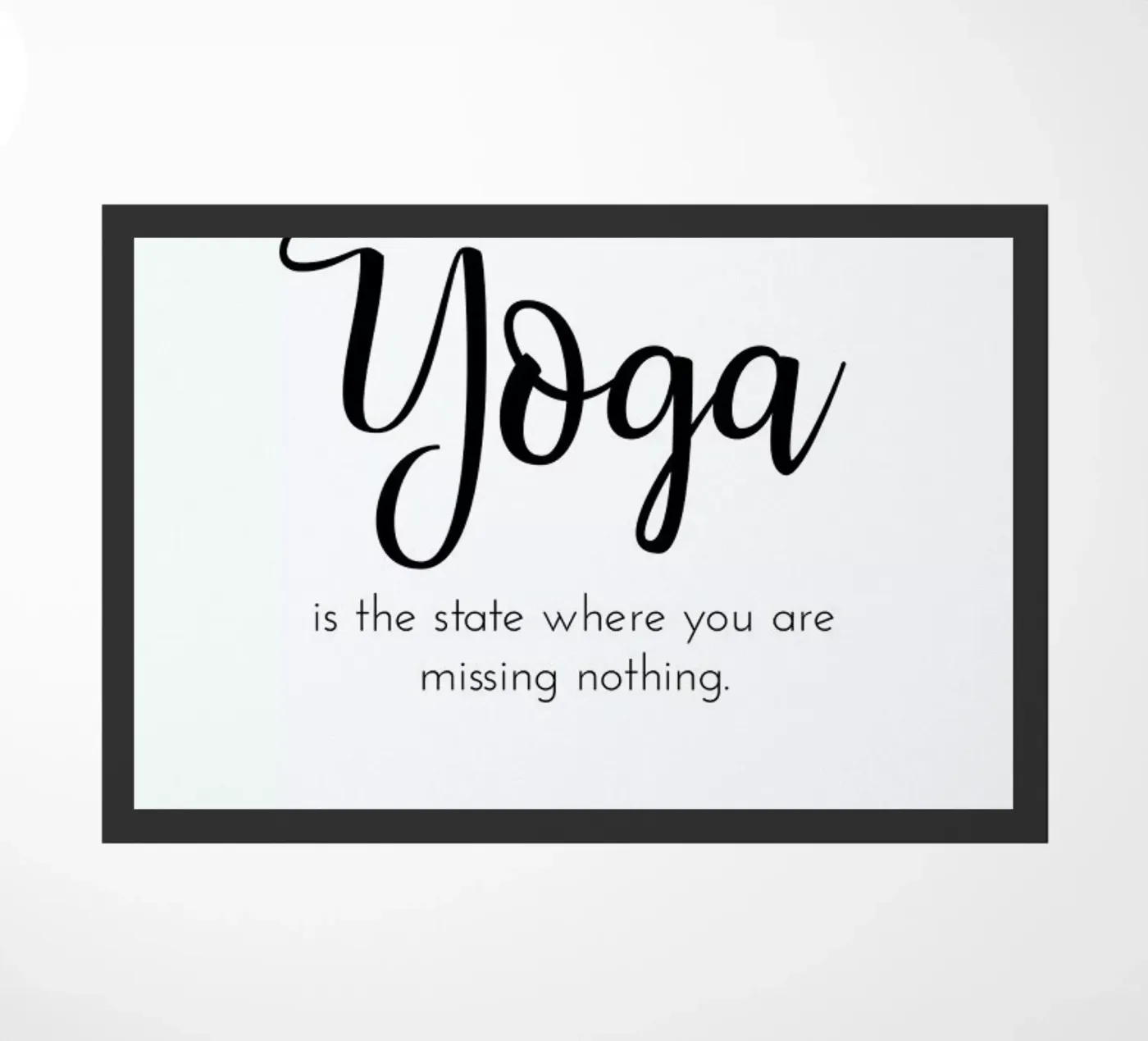 Yoga deurmat van Ayleen