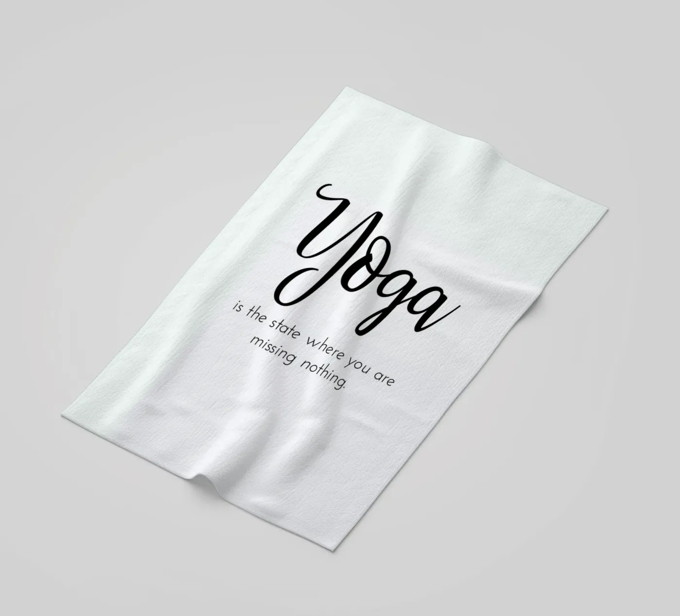 Yoga beach towel by Ayleen