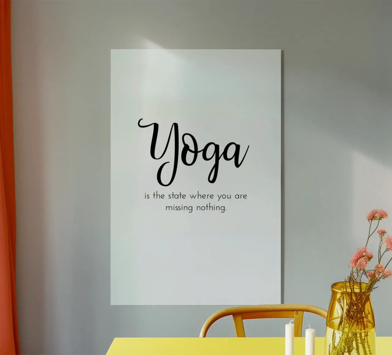 Yoga plexiglass da Ayleen