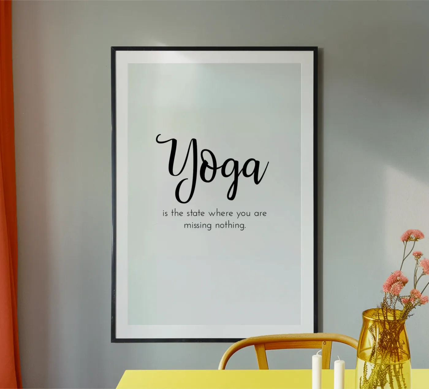 Yoga poster by Ayleen