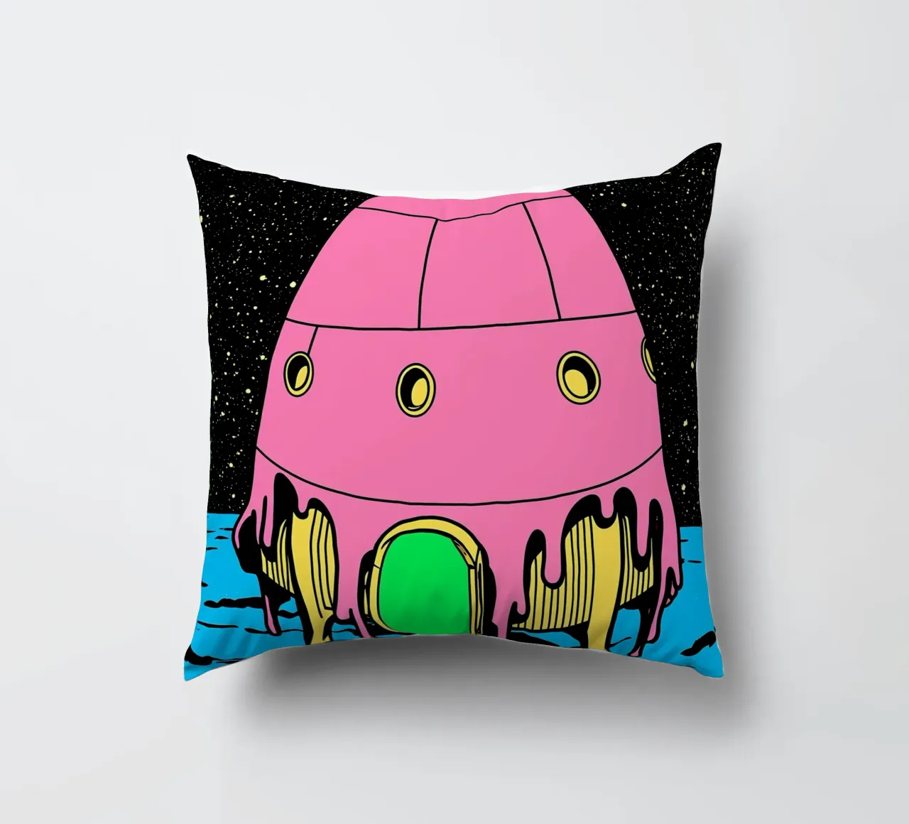 Lander - Pop Art cuscino da ColorCrash Gallery