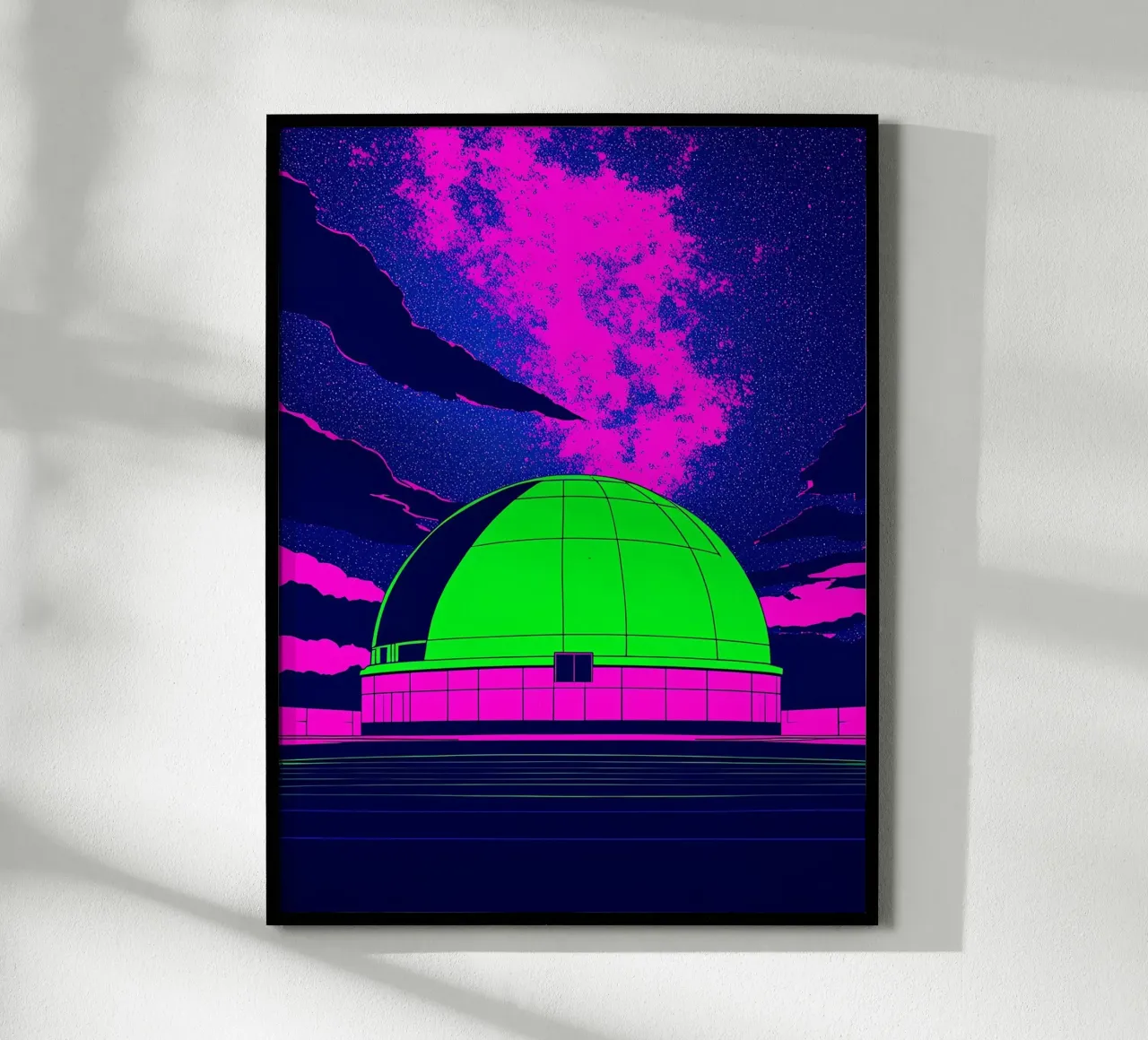Cupola dell'Osservatorio - Pop Art poster da ColorCrash Gallery
