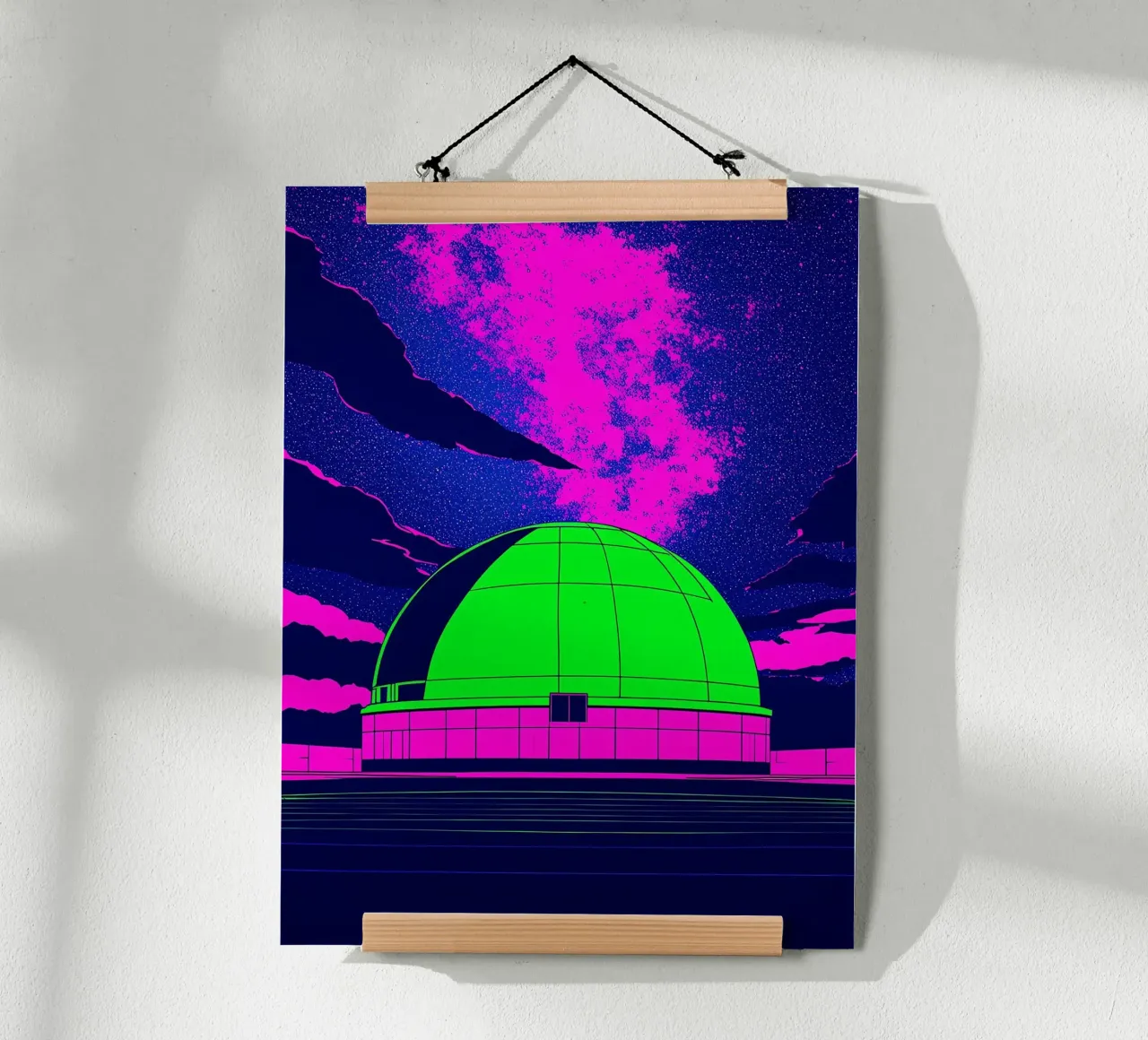 Cupola dell'Osservatorio - Pop Art poster da ColorCrash Gallery