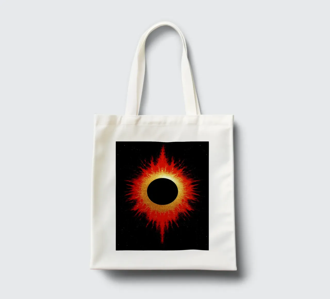 Solar Eclipse - Pop Art tote bag by ColorCrash Gallery