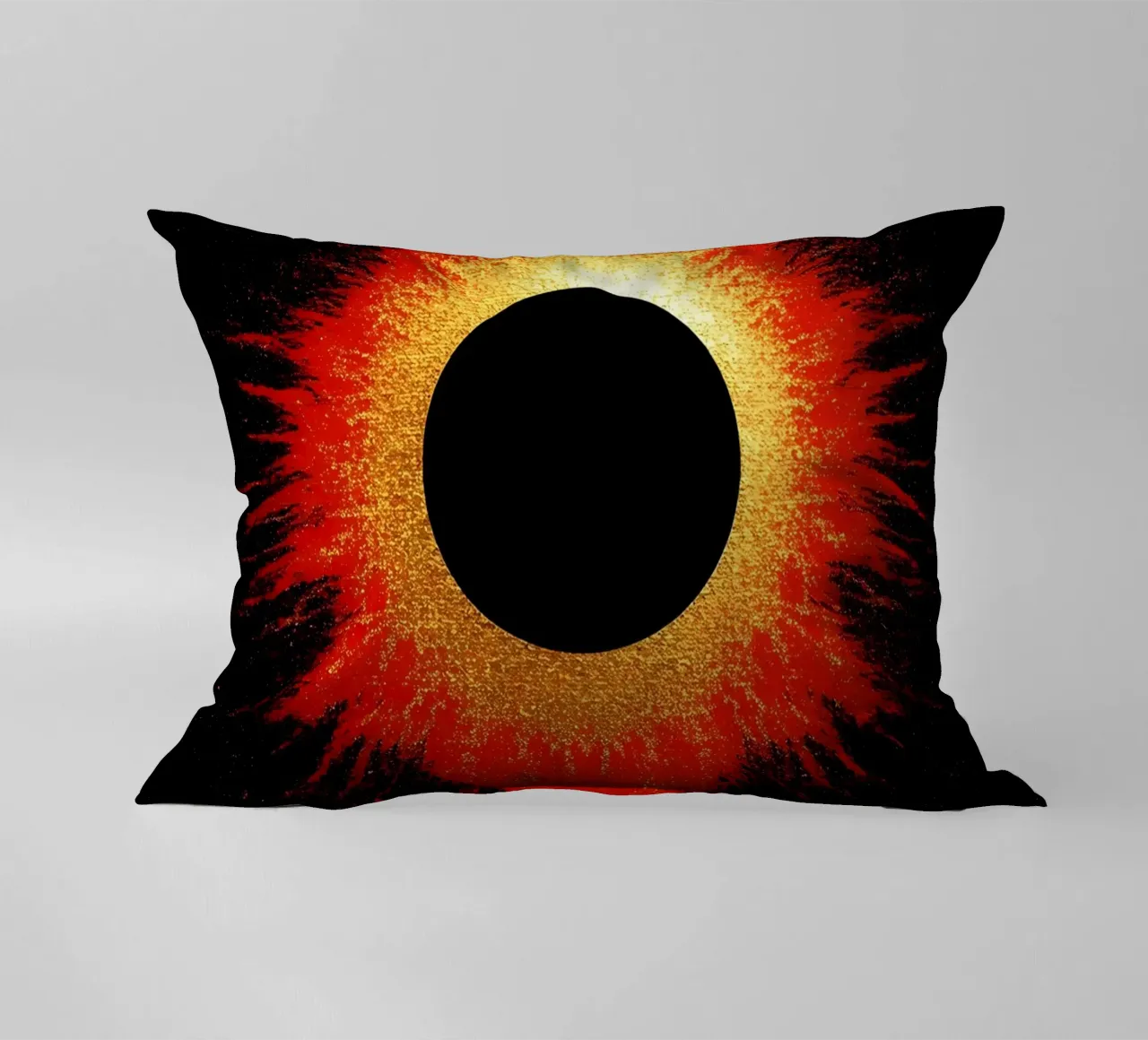 Eclissi solare - Pop Art cuscino da ColorCrash Gallery