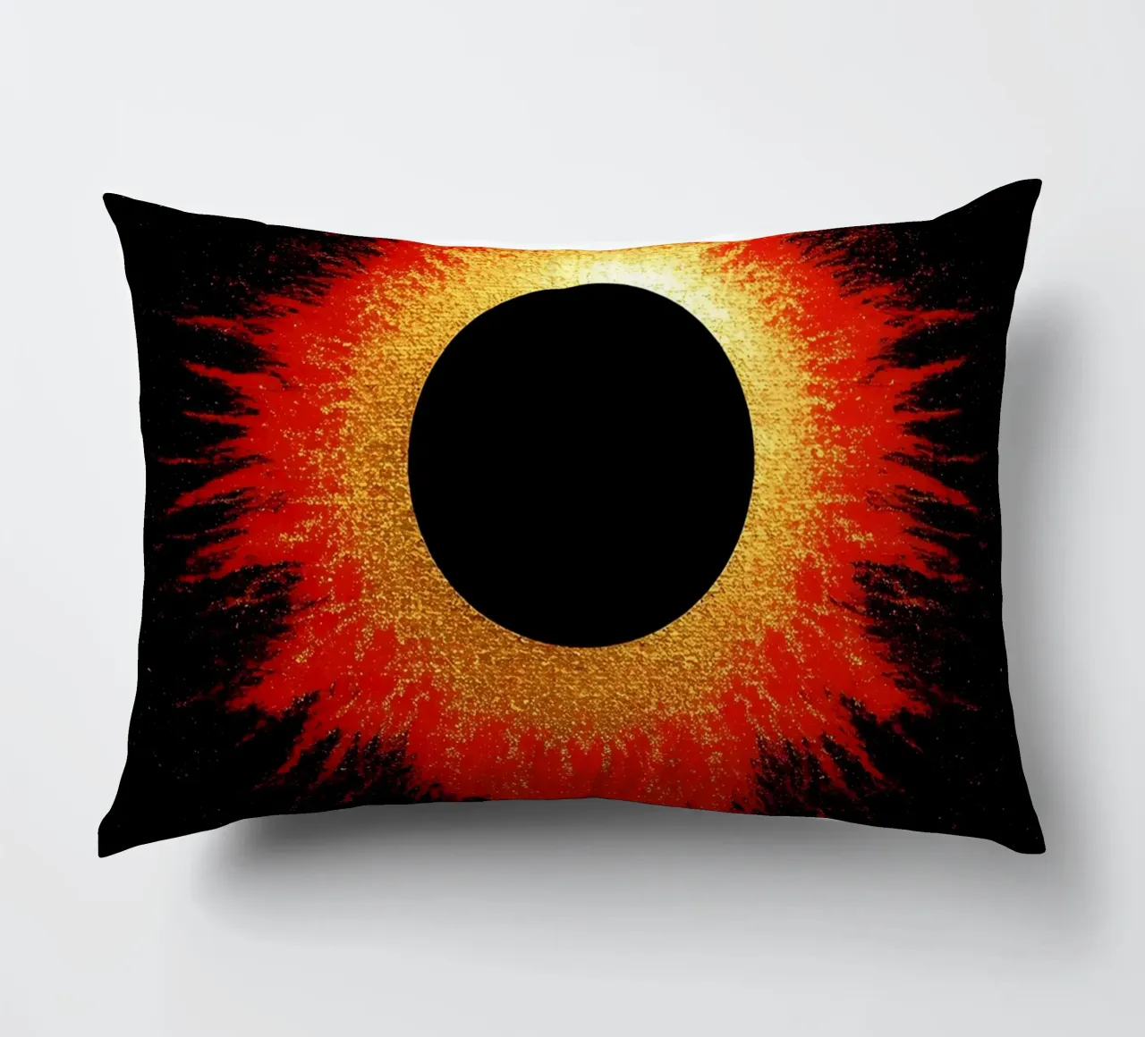 Eclissi solare - Pop Art cuscino da ColorCrash Gallery