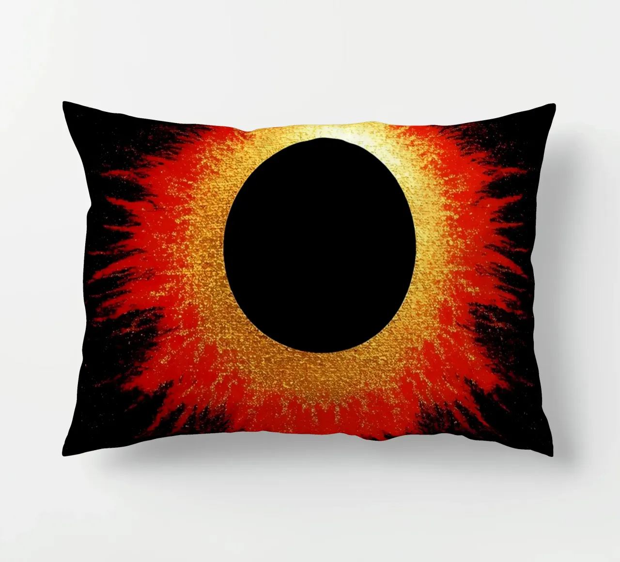 Eclissi solare - Pop Art cuscino da ColorCrash Gallery