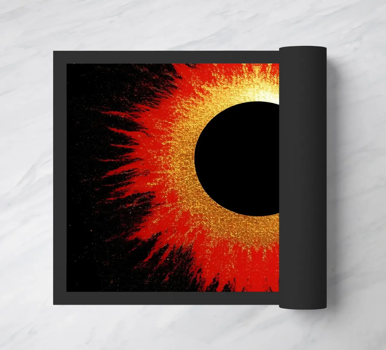 Eclissi solare - Pop Art zerbino da ColorCrash Gallery