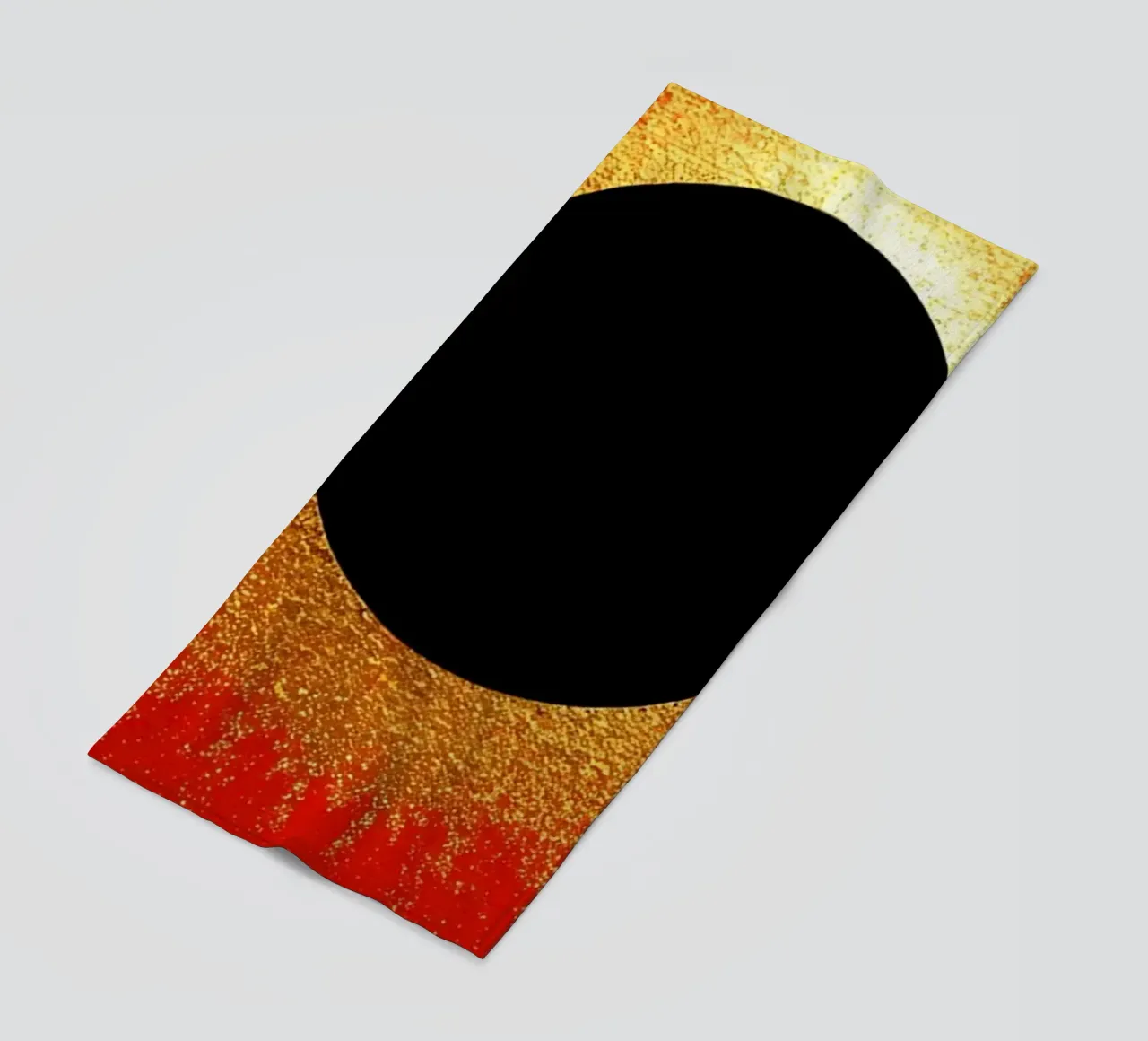 Eclissi solare - Pop Art telo mare da ColorCrash Gallery