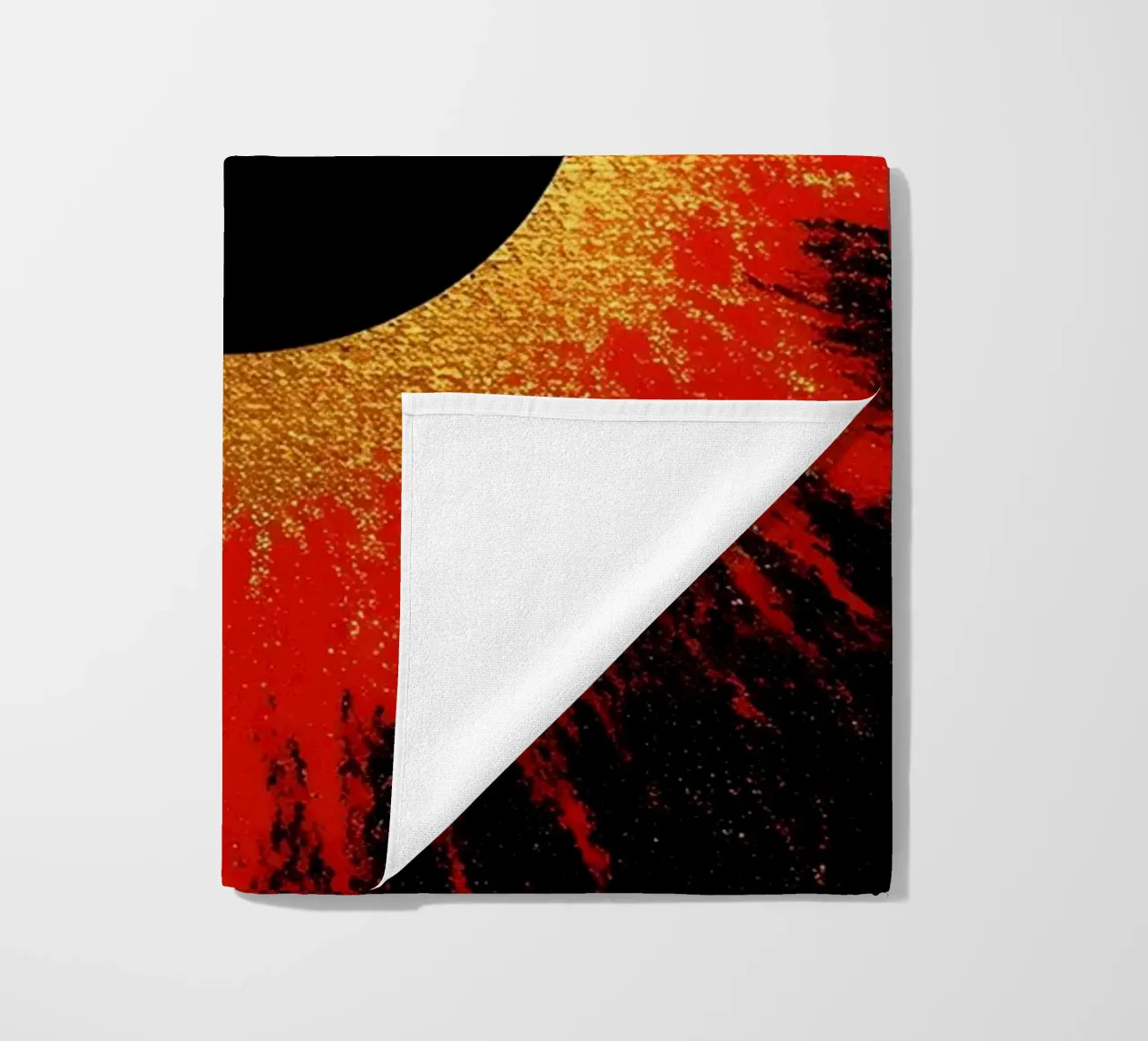 Eclissi solare - Pop Art telo mare da ColorCrash Gallery