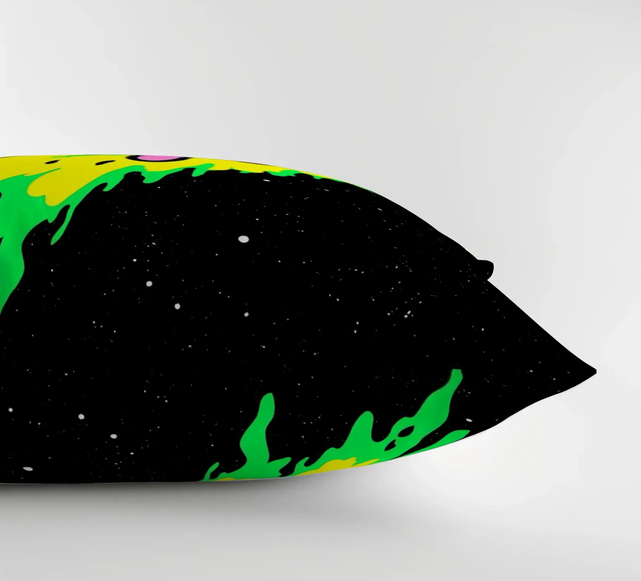 Melting Meteor - Pop Art decorative cushion by ColorCrash Gallery