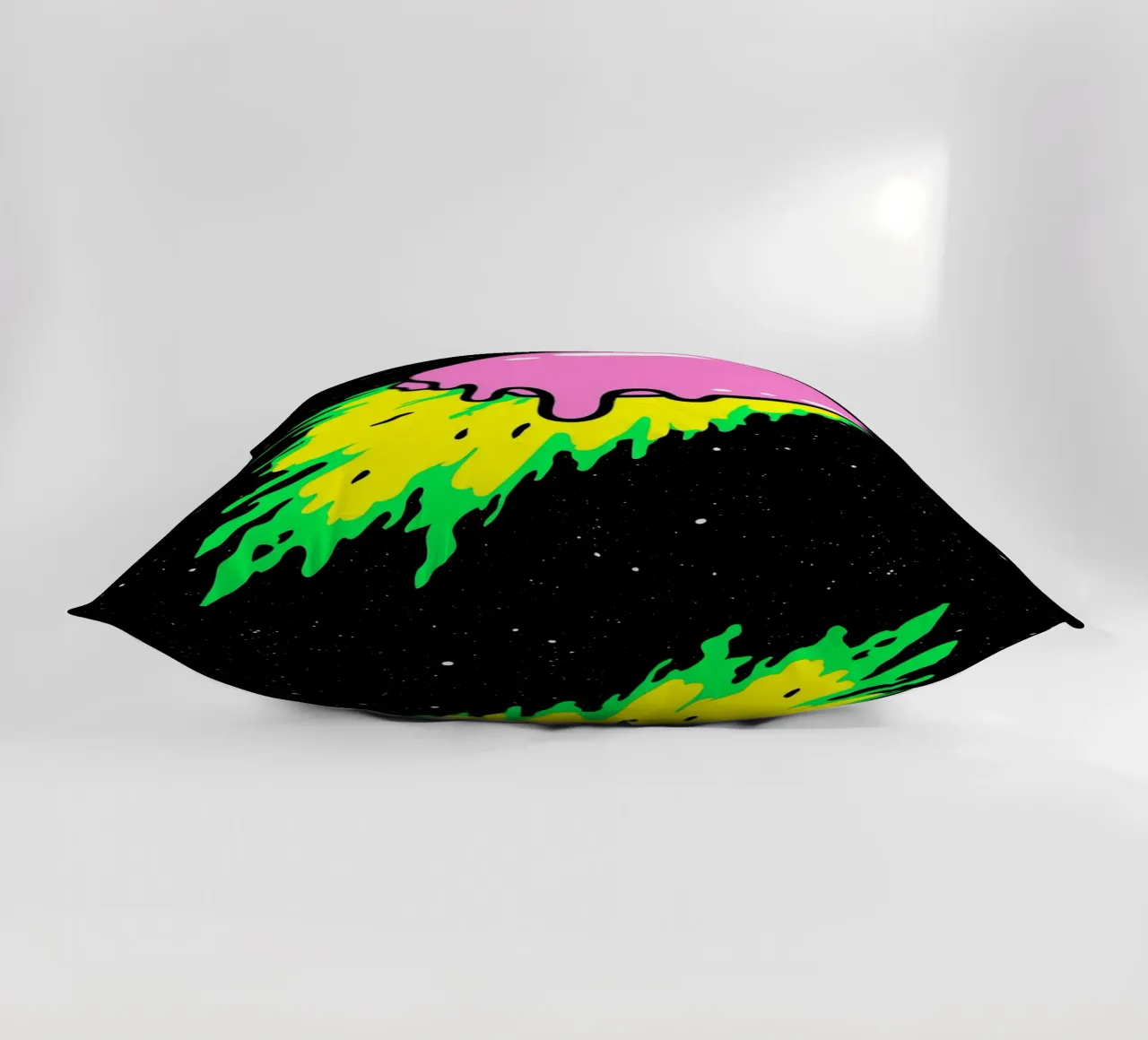 Melting Meteor - Pop Art decorative cushion by ColorCrash Gallery