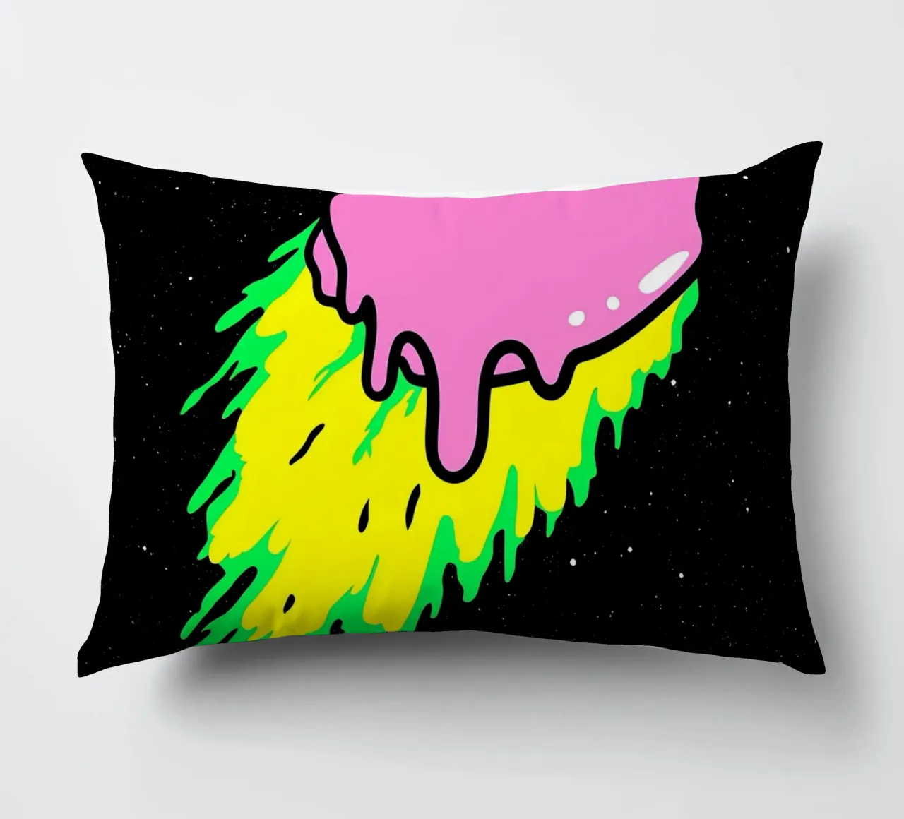 Melting Meteor - Pop Art decorative cushion by ColorCrash Gallery