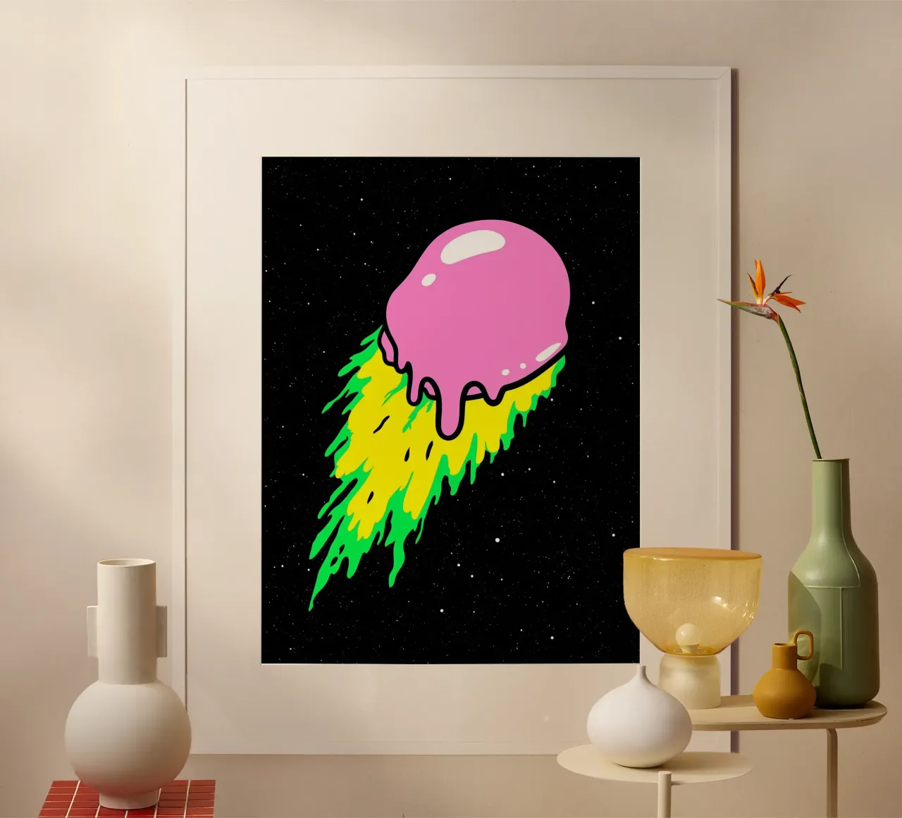 Meteoro en fusión - Pop Art hahnemühle de ColorCrash Gallery