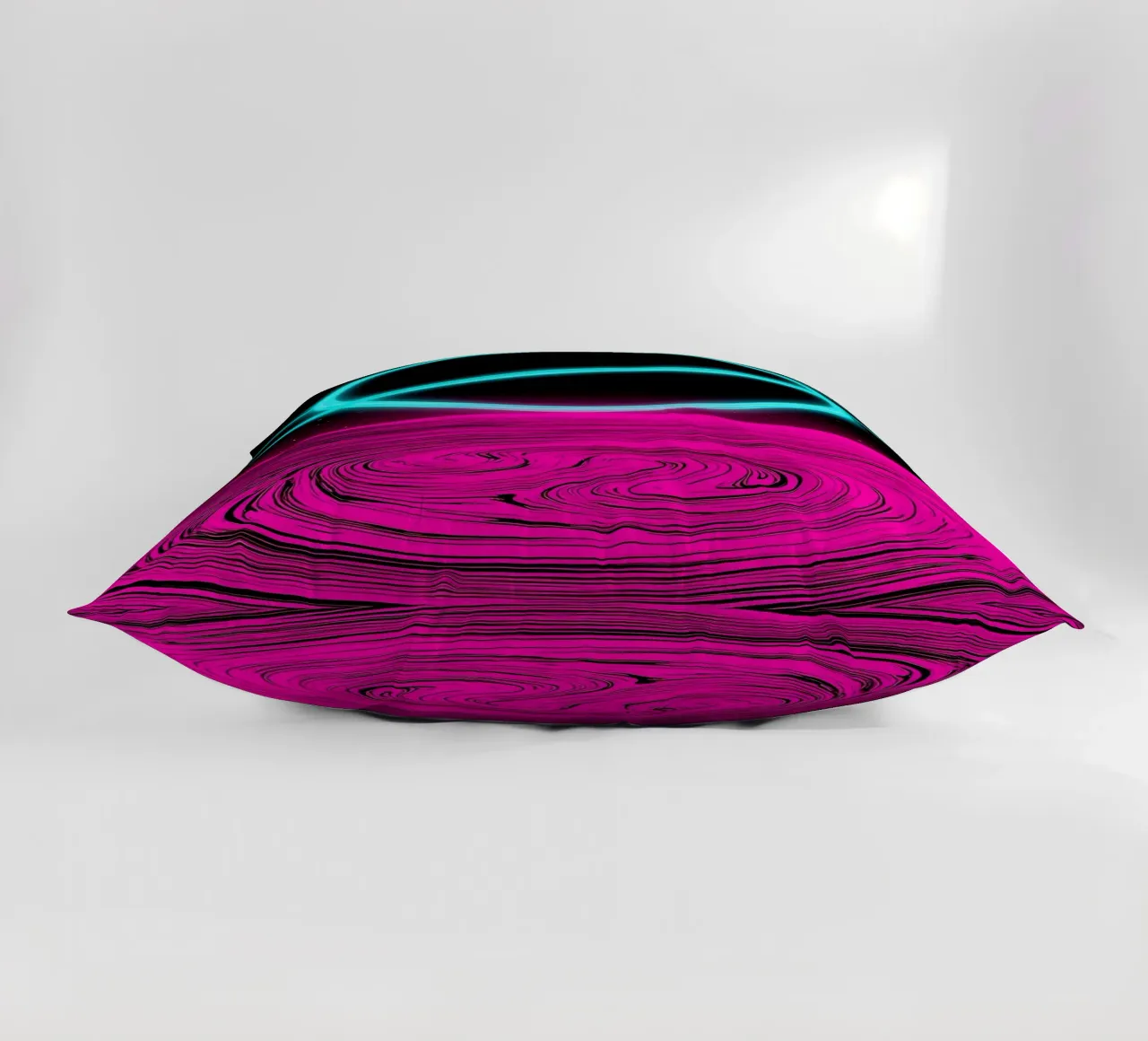 Pianeta con anello - Pop Art cuscino da ColorCrash Gallery