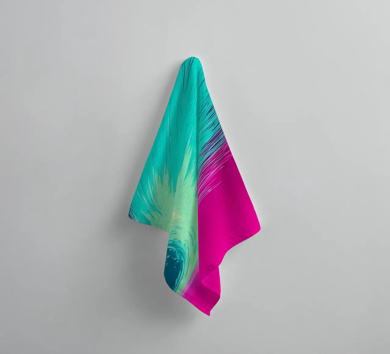 Meteoritenschauer - Pop Art Handtuch von ColorCrash Gallery