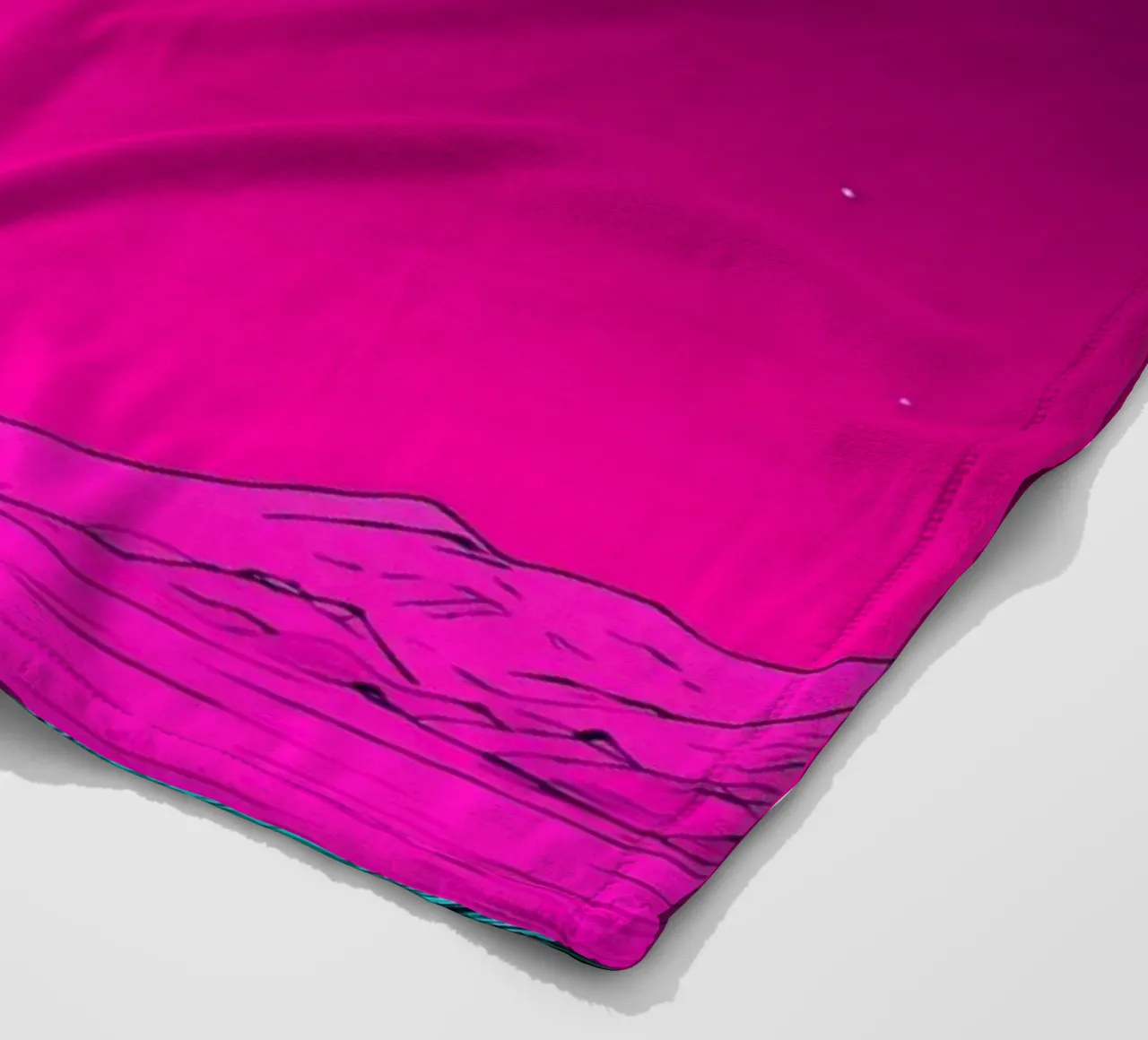 Pioggia di meteoriti - Pop Art coperta in pile da ColorCrash Gallery