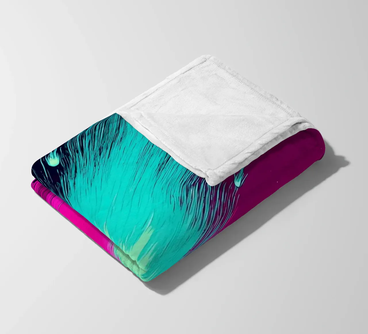 Pioggia di meteoriti - Pop Art coperta in pile da ColorCrash Gallery