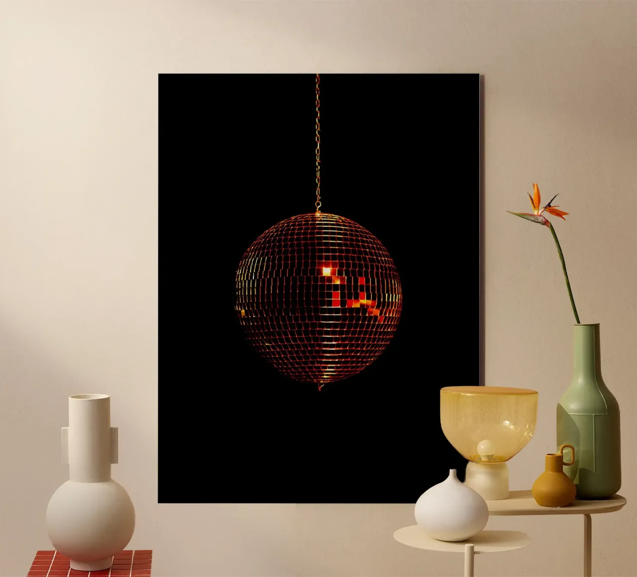 Sisco Ball - Pop Art alluminio dibond da ColorCrash Gallery