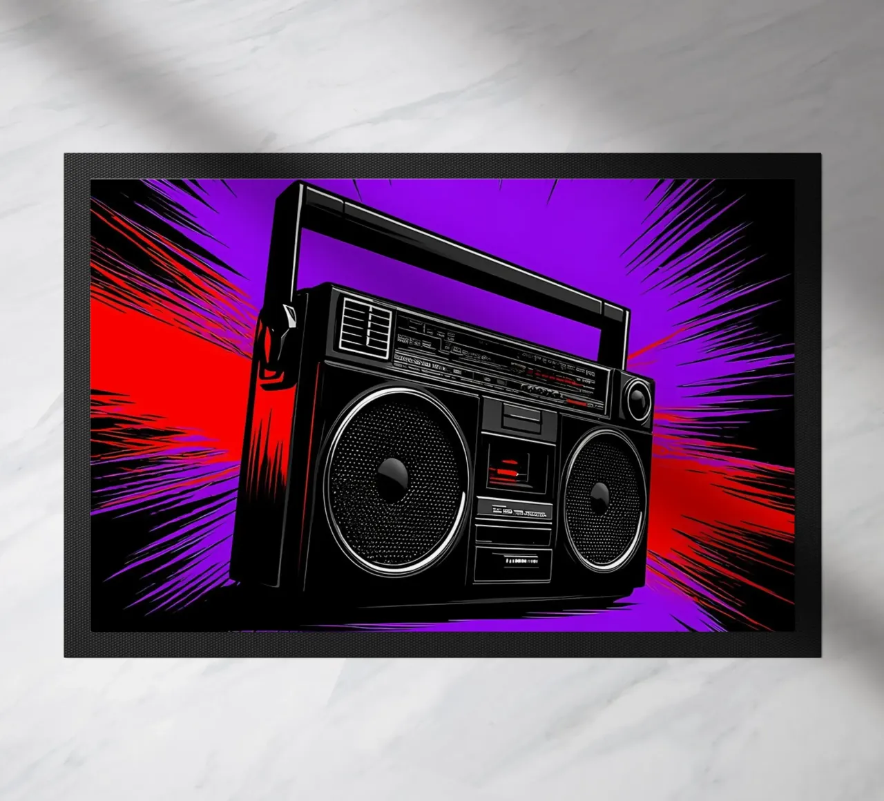 Boombox - Pop Art zerbino da ColorCrash Gallery
