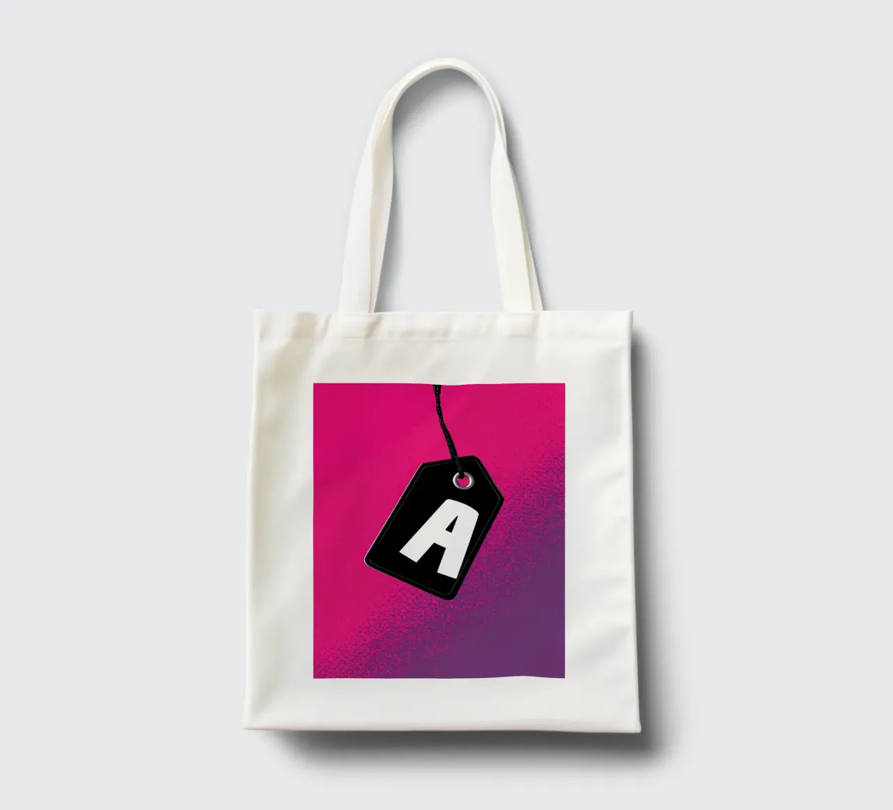 Tag - Pop Art borsa in juta da ColorCrash Gallery