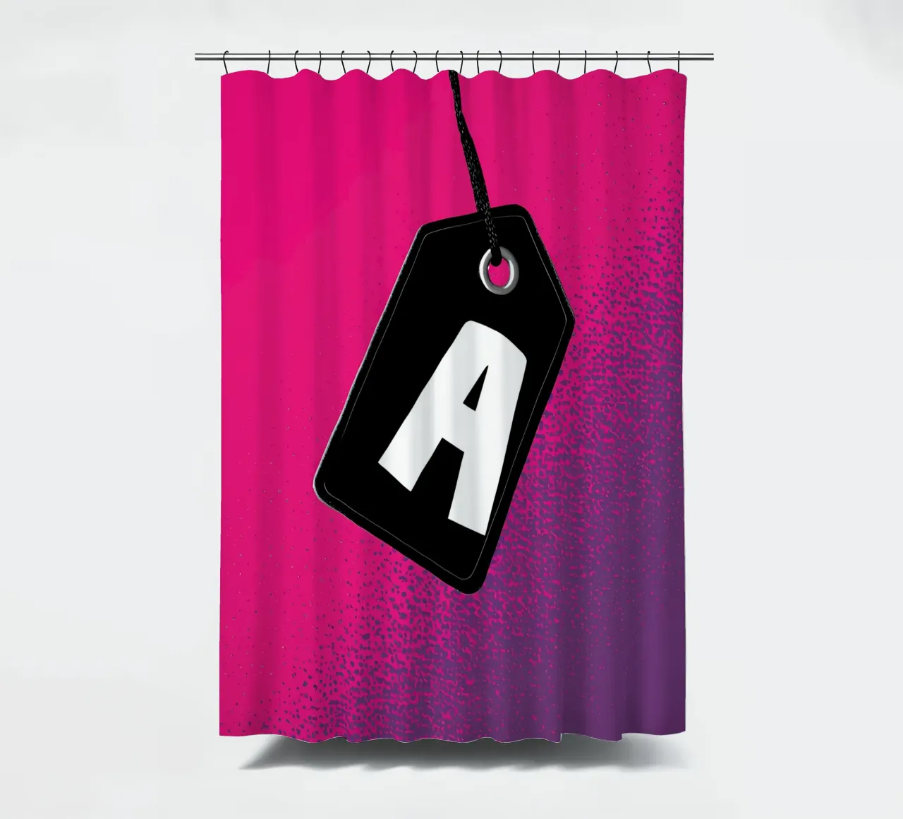 Tag - Pop Art shower curtain by ColorCrash Gallery