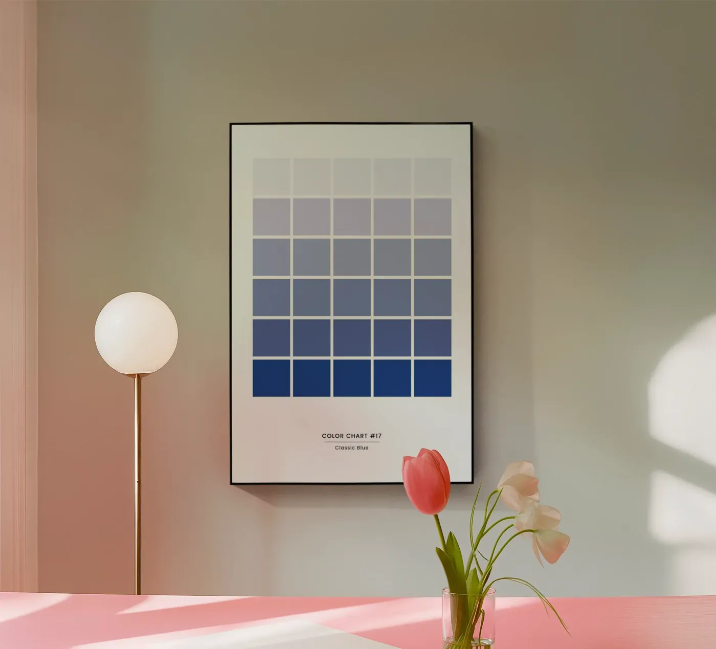 Classic Blue #17 plexiglass da daylight design studio