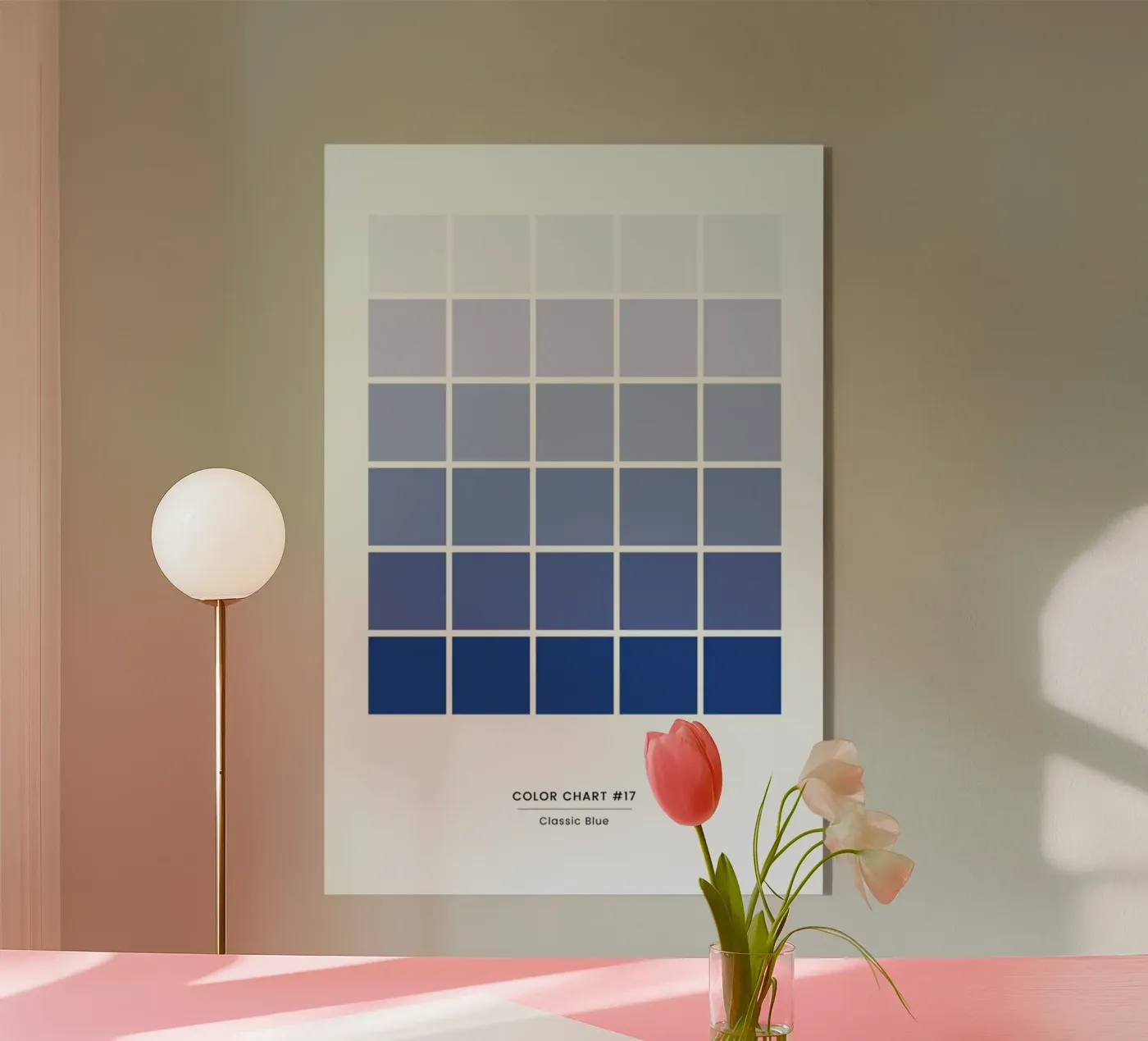 Classic Blue #17 plexiglass da daylight design studio