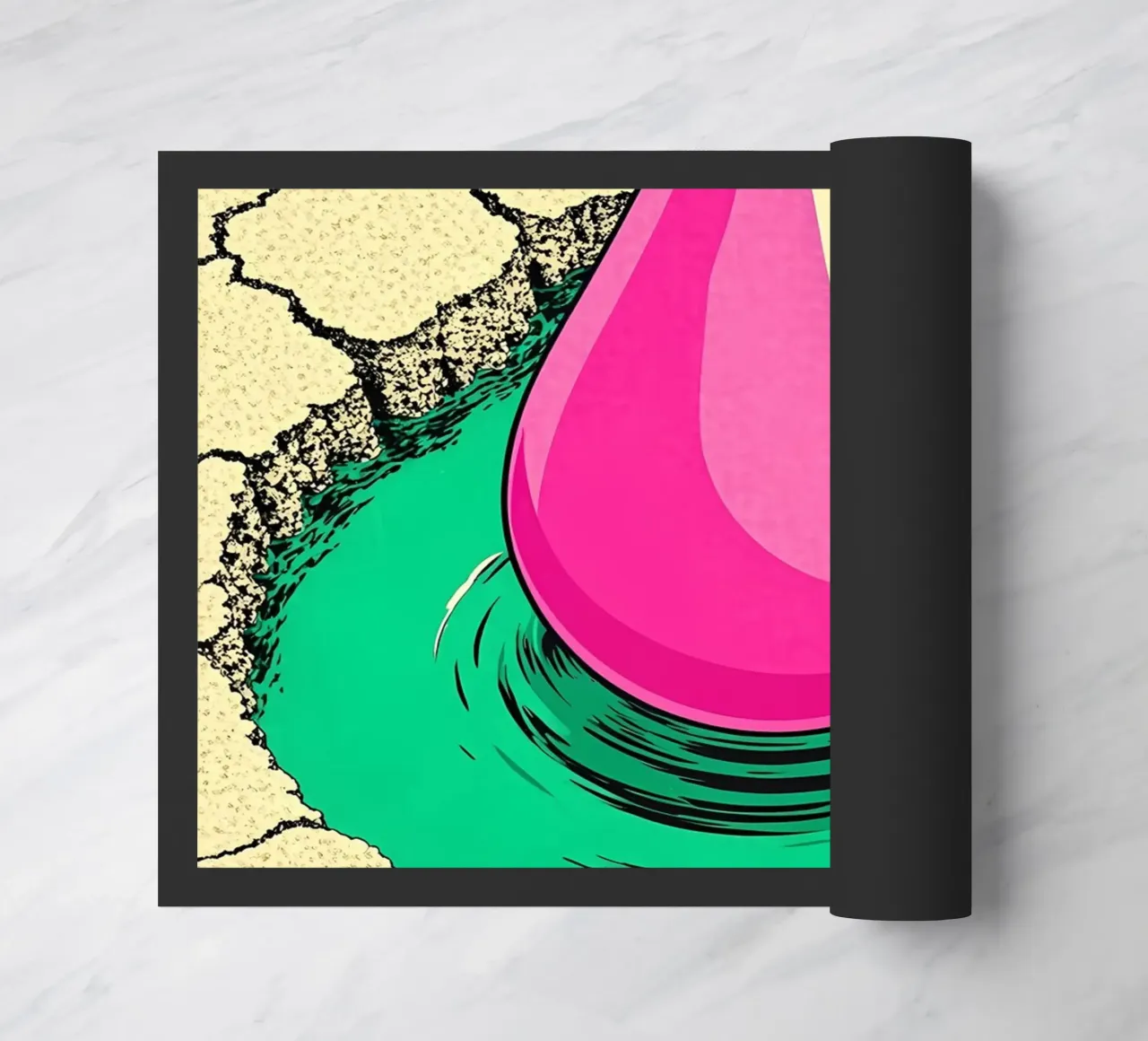 Teardrop - Pop Art zerbino da ColorCrash Gallery