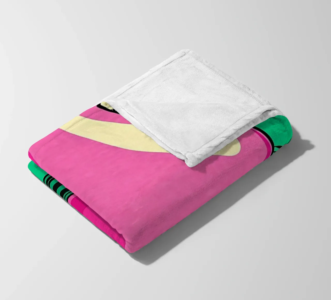 Teardrop - Pop Art coperta in pile da ColorCrash Gallery