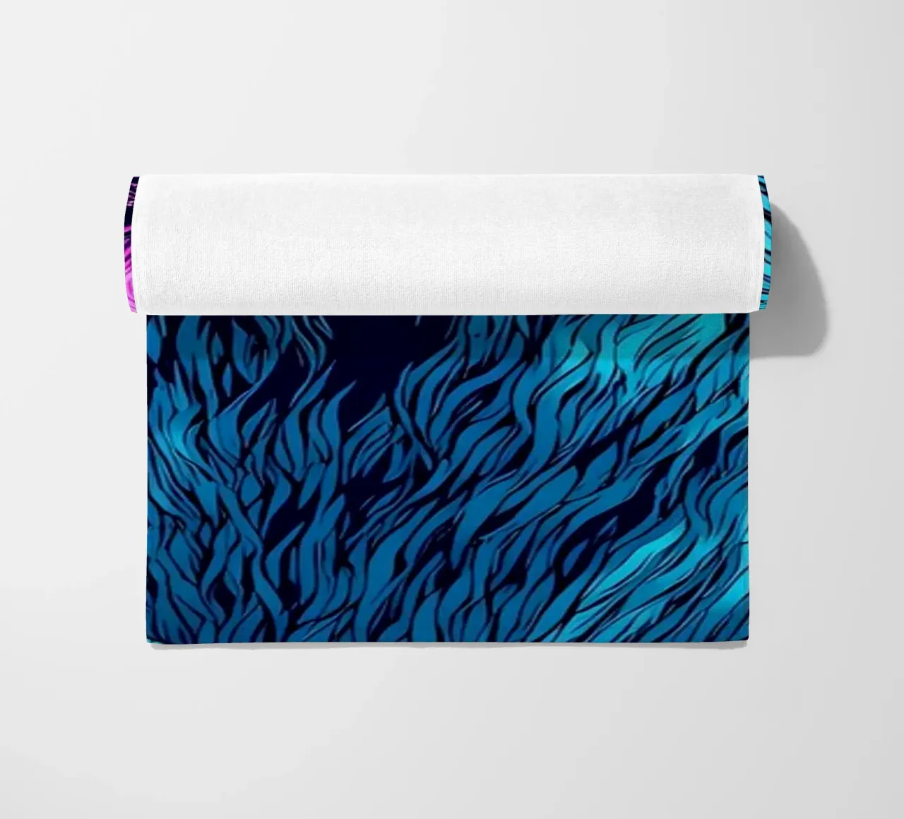 Ariete in montagna - Pop Art telo mare da ColorCrash Gallery