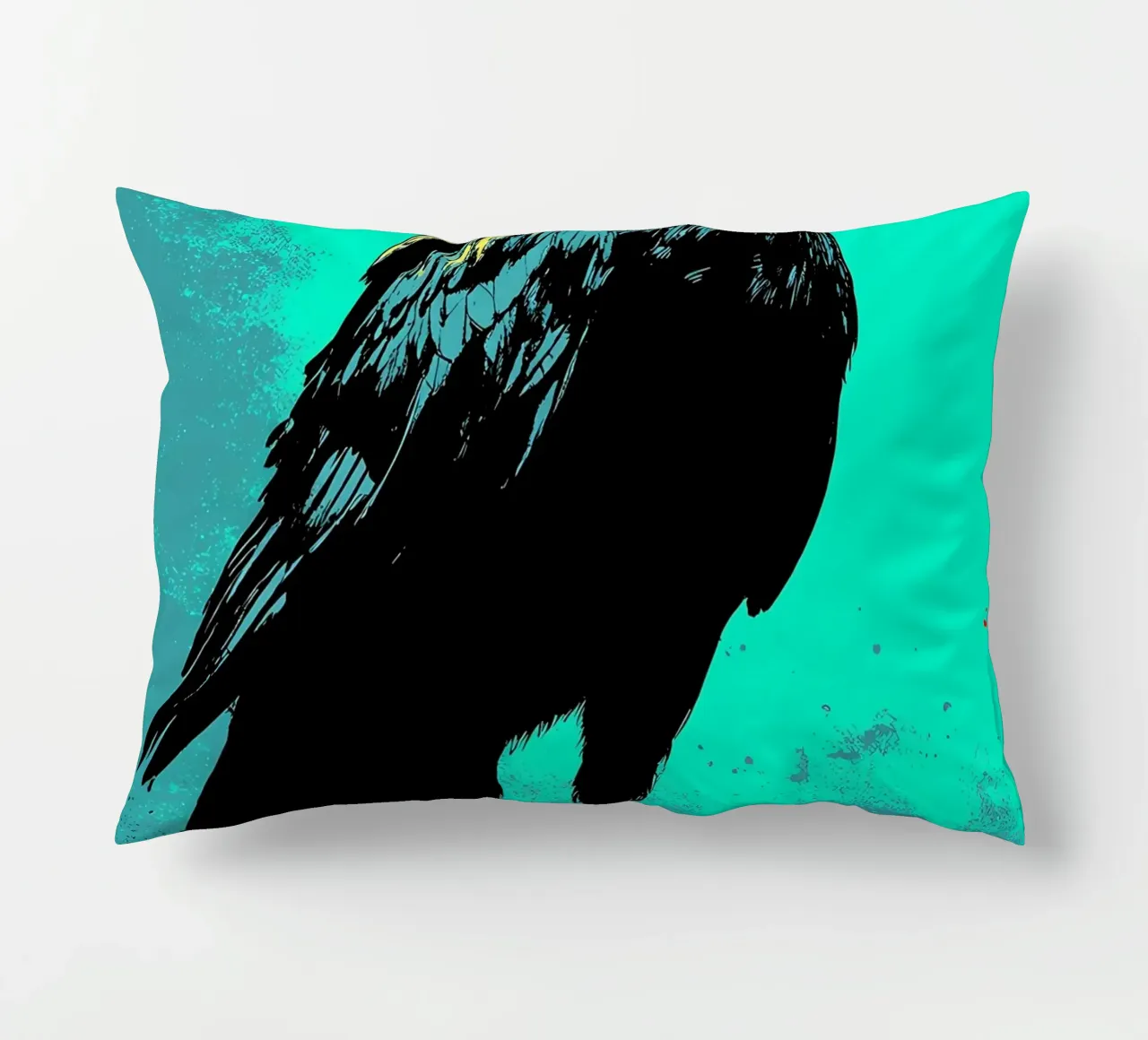 Raven - Pop Art cuscino da ColorCrash Gallery