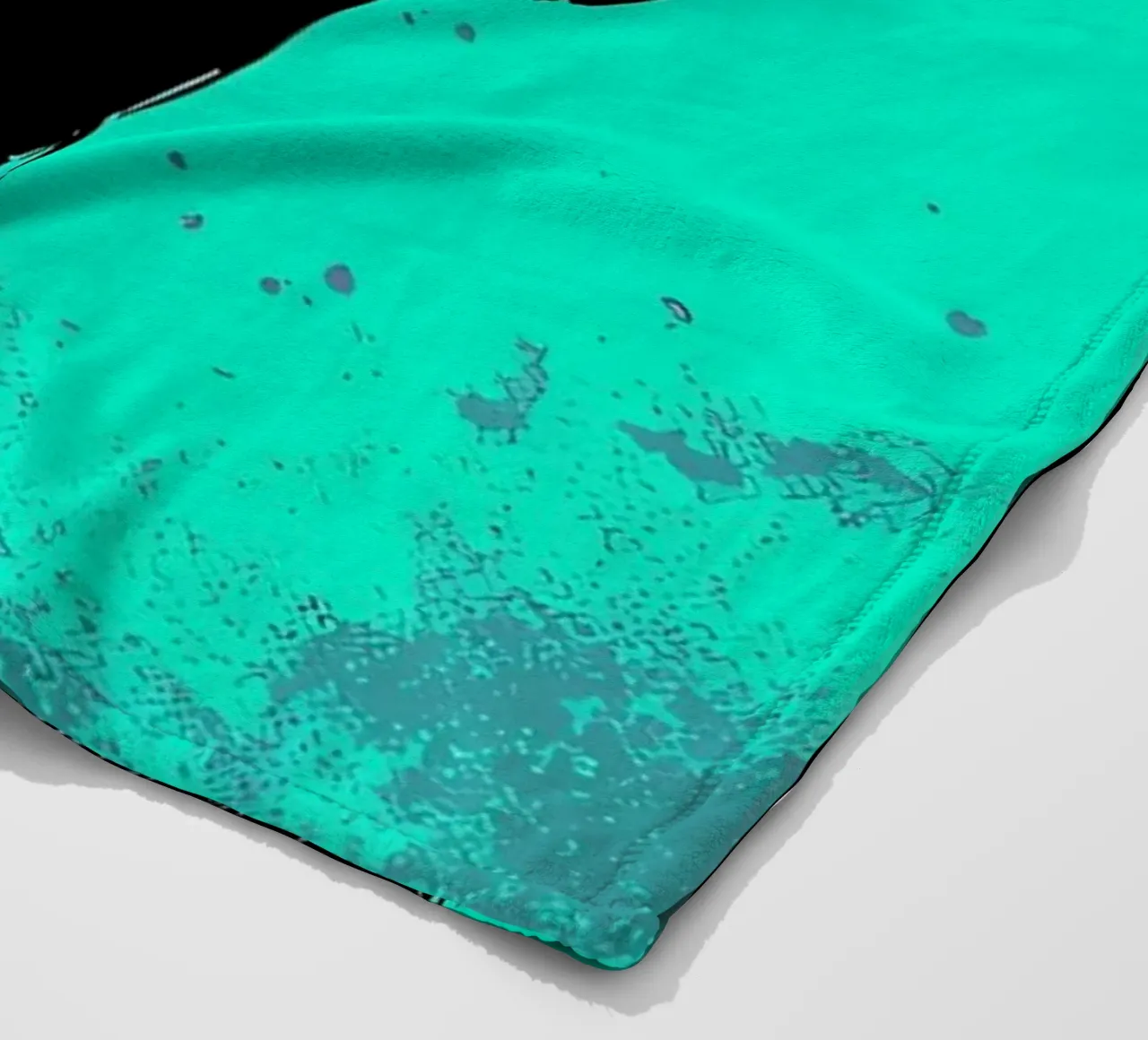 Raven - Pop Art coperta in pile da ColorCrash Gallery