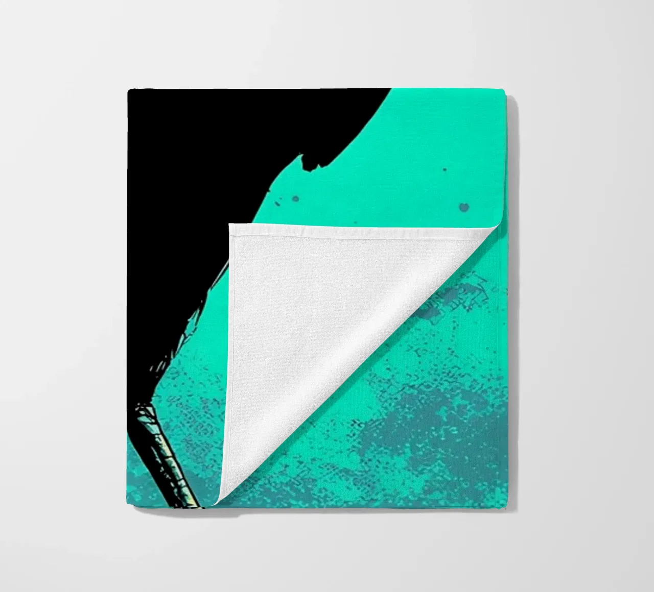 Raven - Pop Art telo mare da ColorCrash Gallery