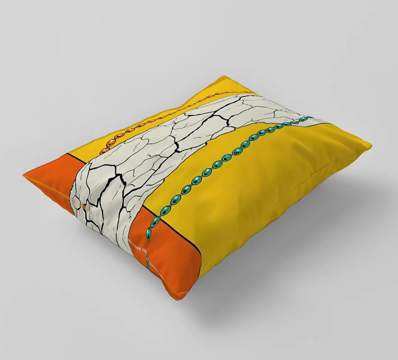 Piede screpolato - Pop Art cuscino da ColorCrash Gallery