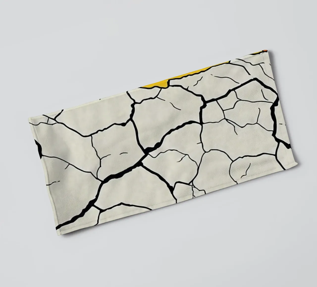 Piede screpolato - Pop Art asciugamano da bagno da ColorCrash Gallery