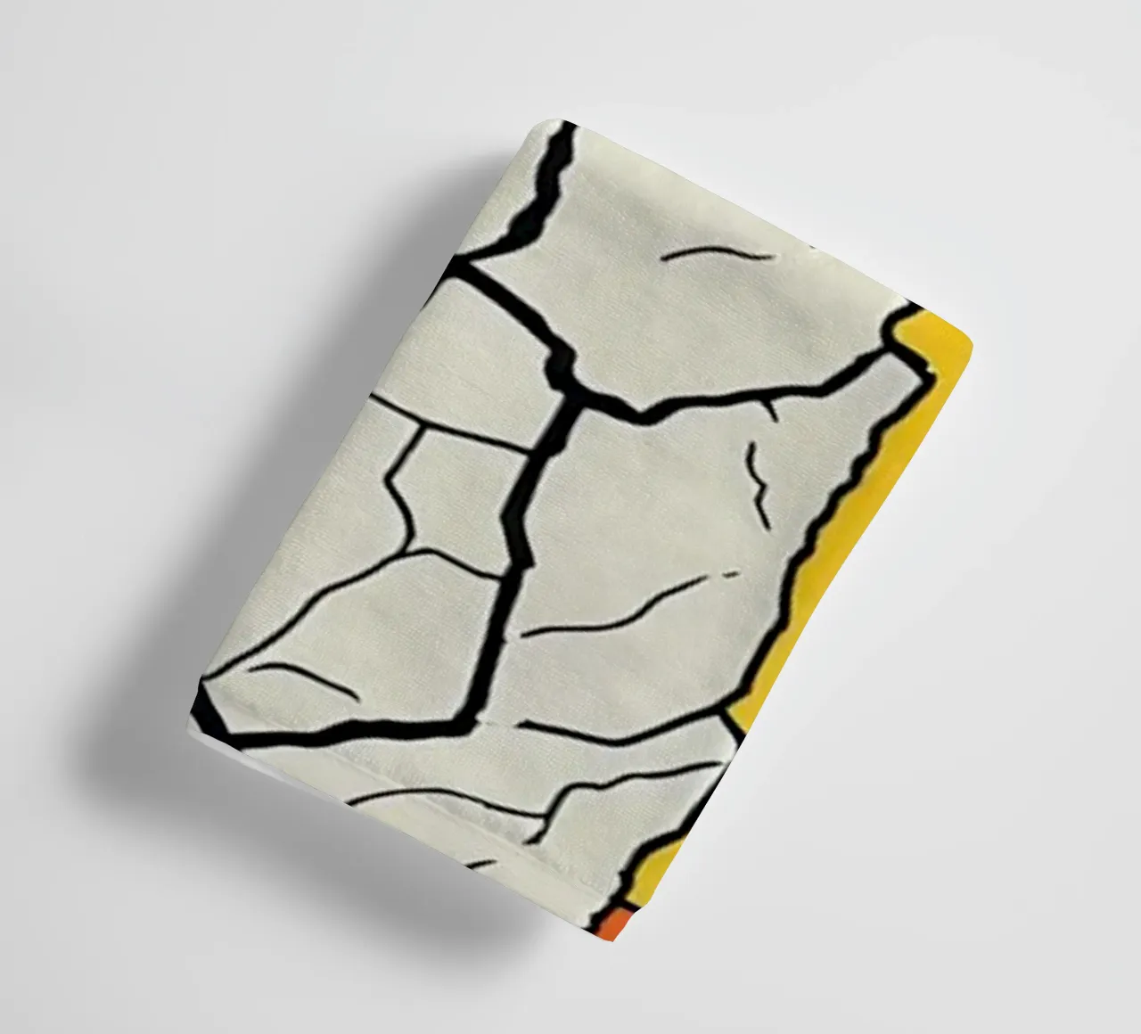 Piede screpolato - Pop Art asciugamano da bagno da ColorCrash Gallery