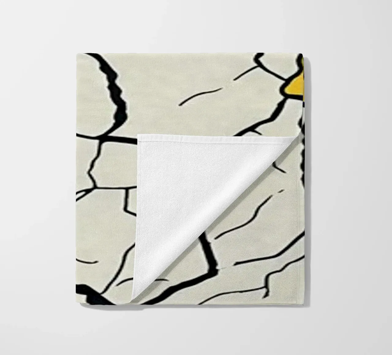 Piede screpolato - Pop Art telo mare da ColorCrash Gallery