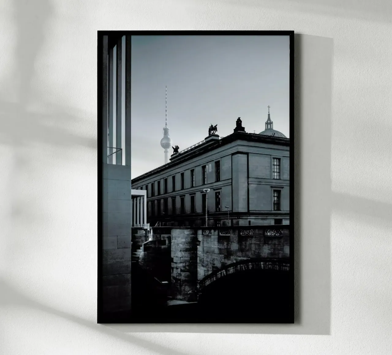 Classic Berlin poster con telaio in plastica da Cordula Schaefer