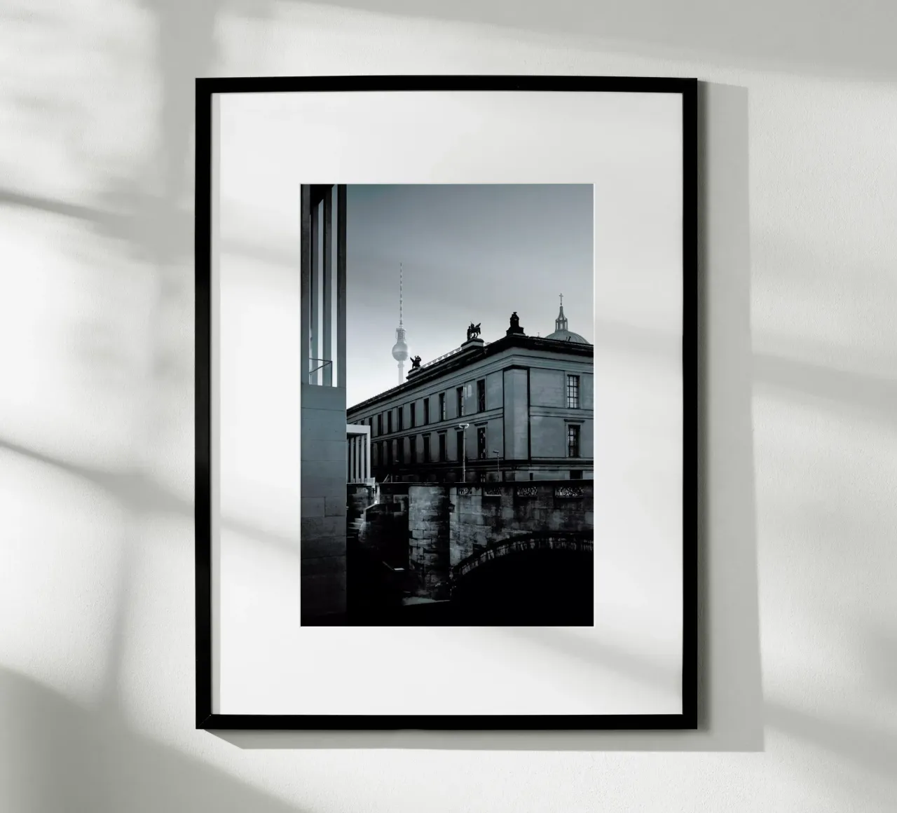 Classic Berlin poster con telaio in plastica da Cordula Schaefer