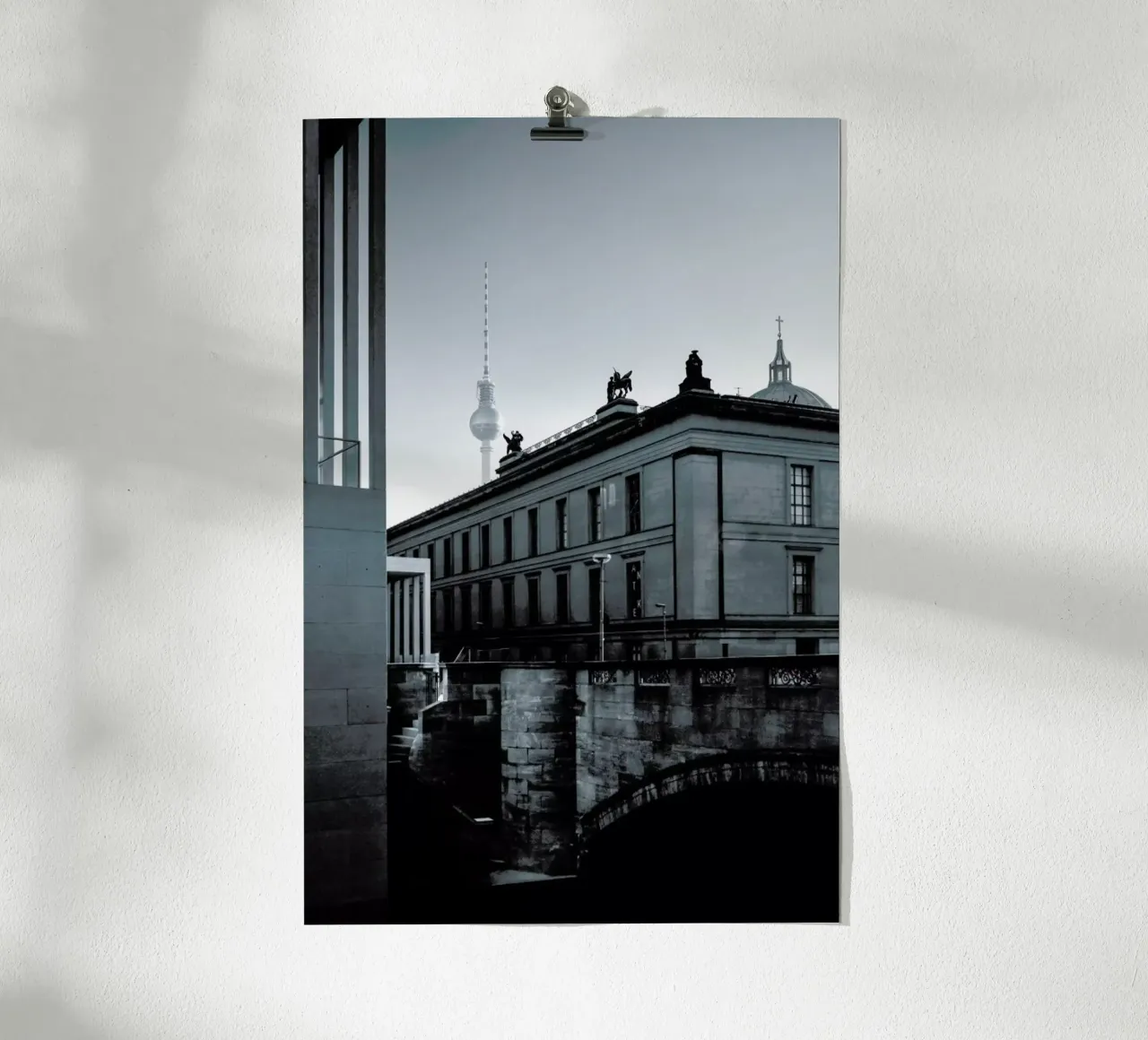 Classic Berlin poster con telaio in plastica da Cordula Schaefer
