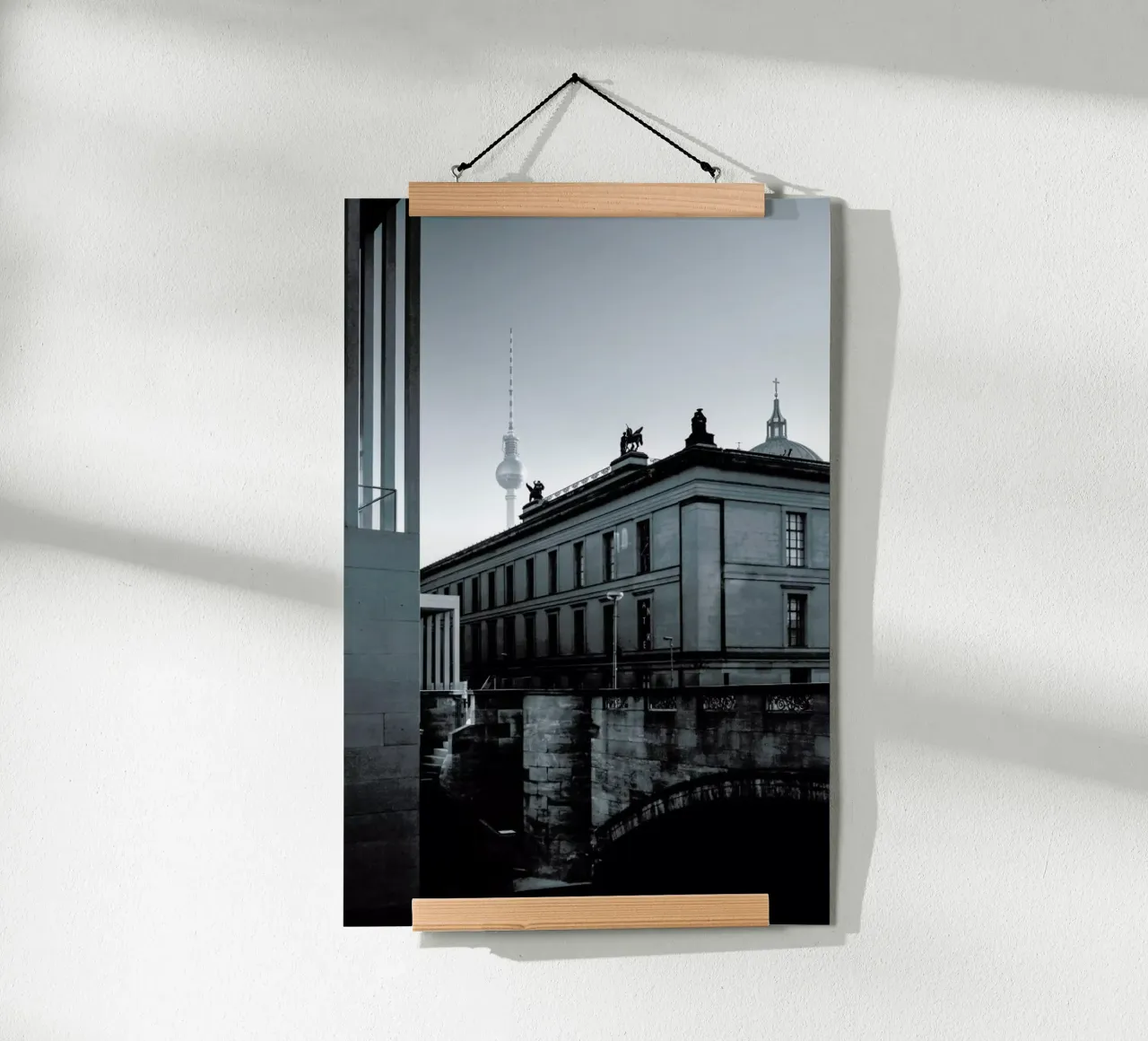 Classic Berlin poster con telaio in plastica da Cordula Schaefer